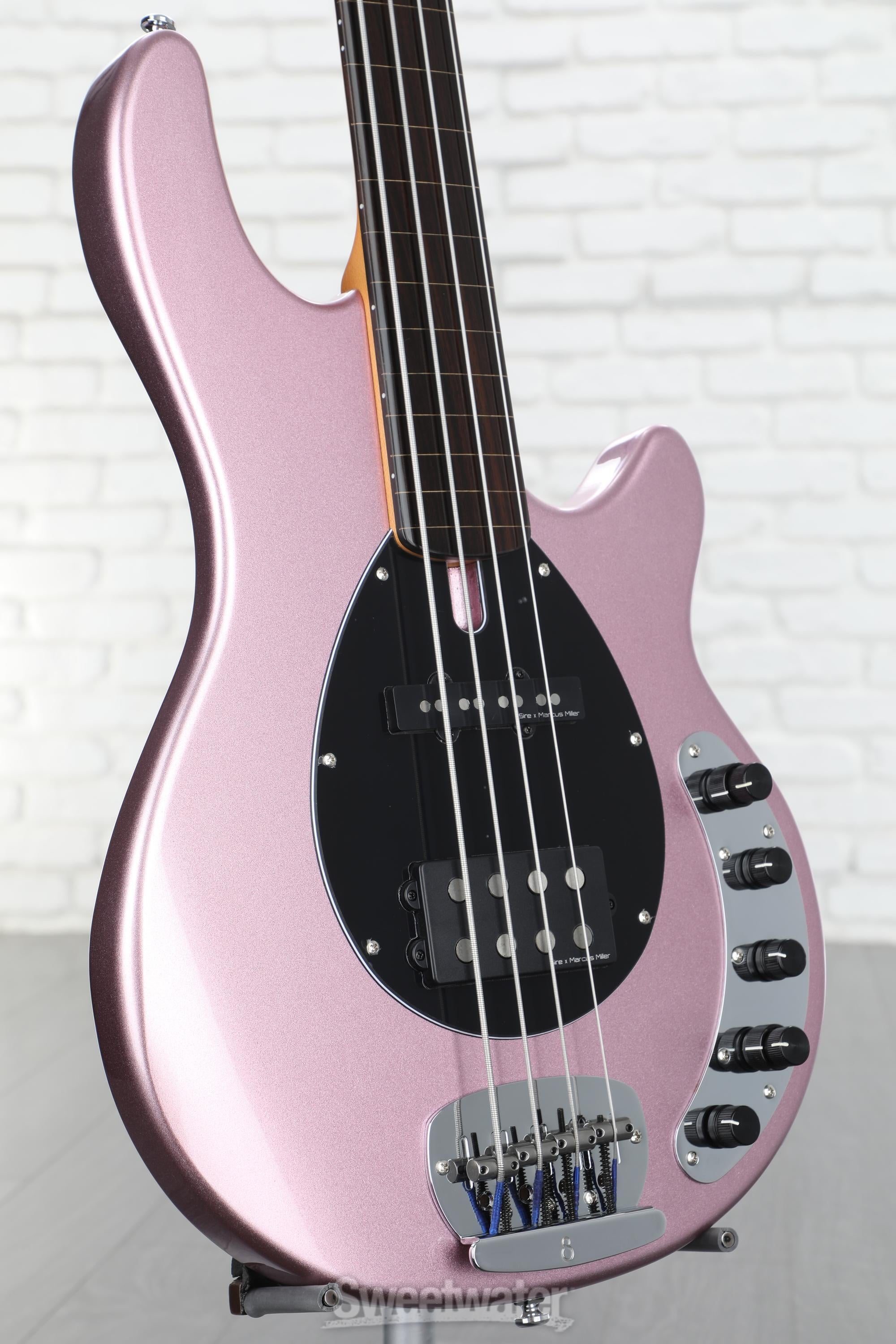 Sire Marcus Miller Z7 Fretless Bass Guitar - Burgundy | Sweetwater