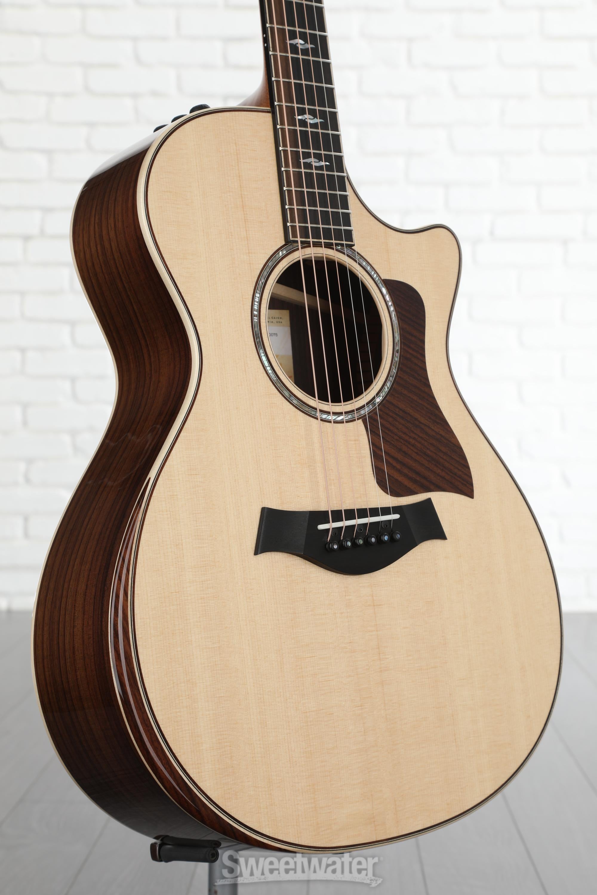 Taylor 812ce Acoustic-electric Guitar - Natural with V-Class