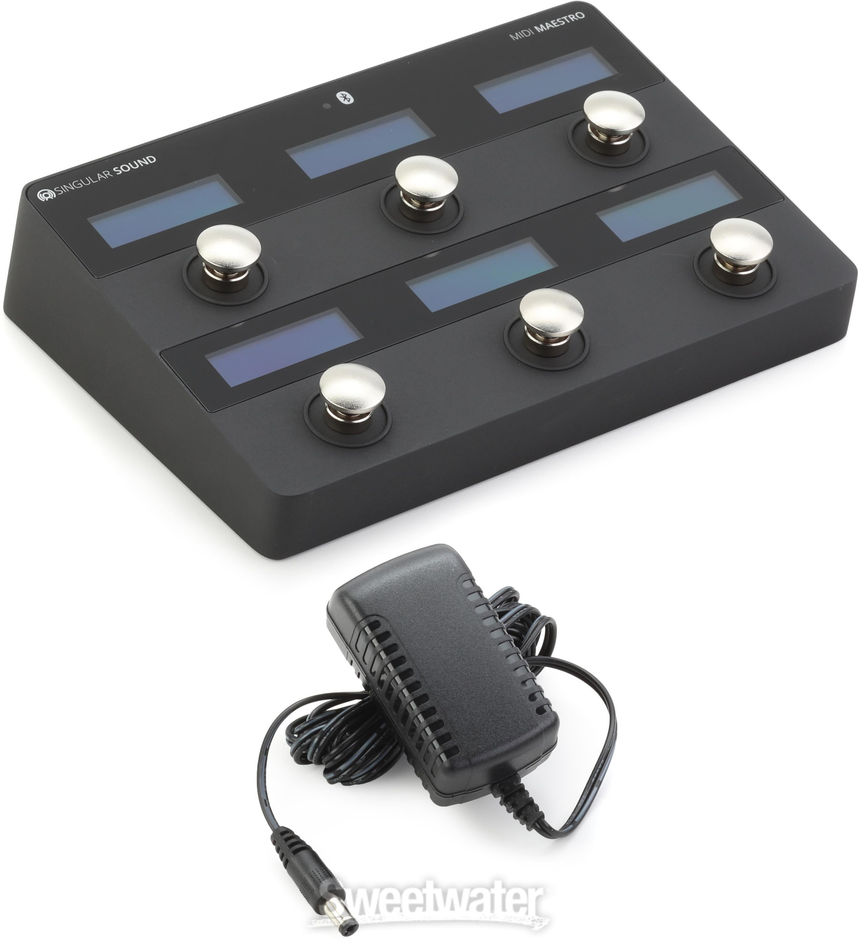 Singular Sound MIDI Maestro MIDI Foot Controller | Sweetwater