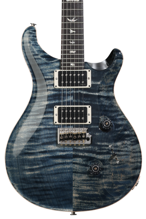 PRS Custom 24 Electric Guitar - Faded Whale Blue | Sweetwater