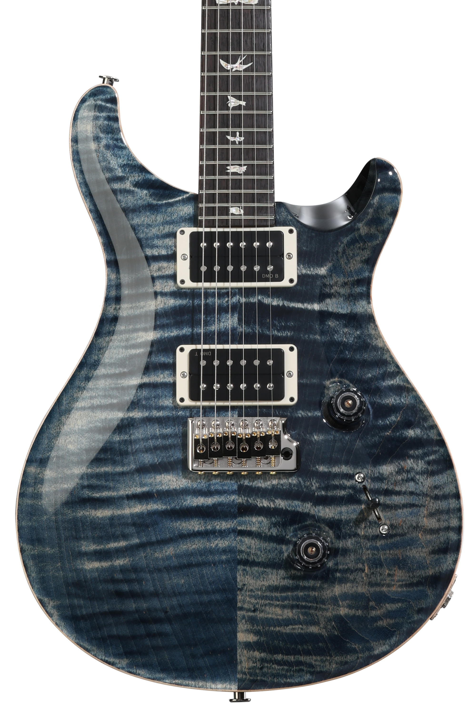 PRS Custom 24 Electric Guitar - Faded Whale Blue | Sweetwater