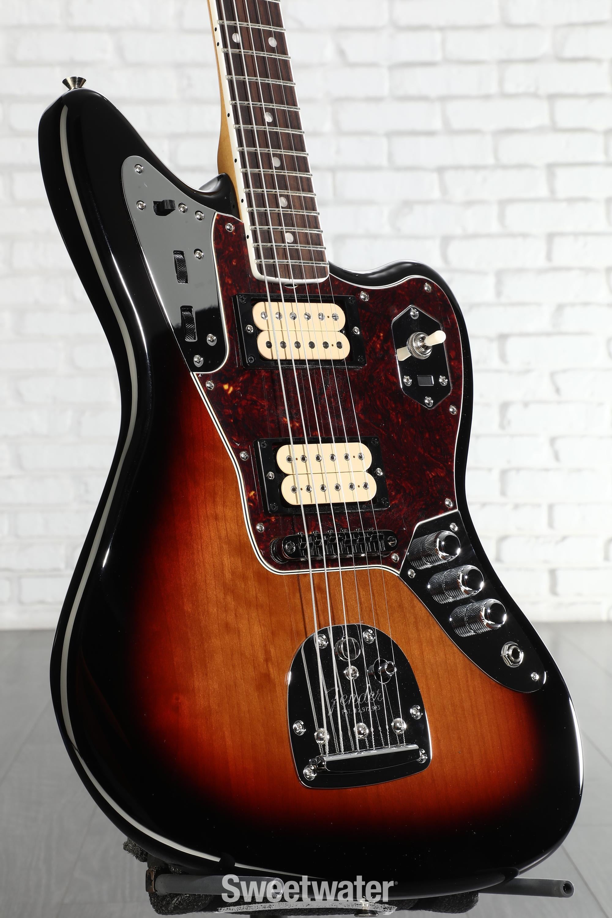 Fender Kurt Cobain Jaguar Electric Guitar - 3-Tone Sunburst
