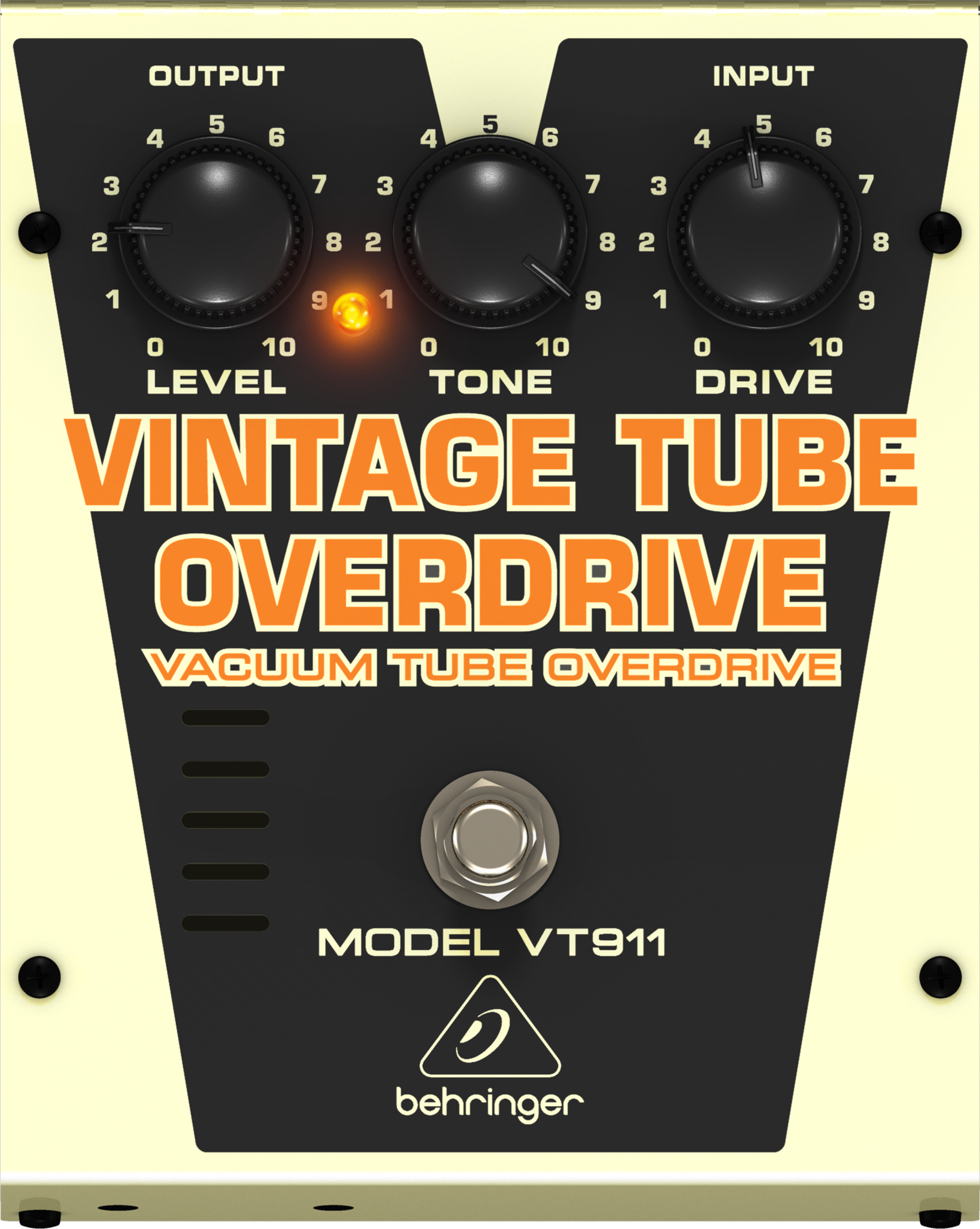 Behringer VT911 Vintage Tube Overdrive Pedal | Sweetwater