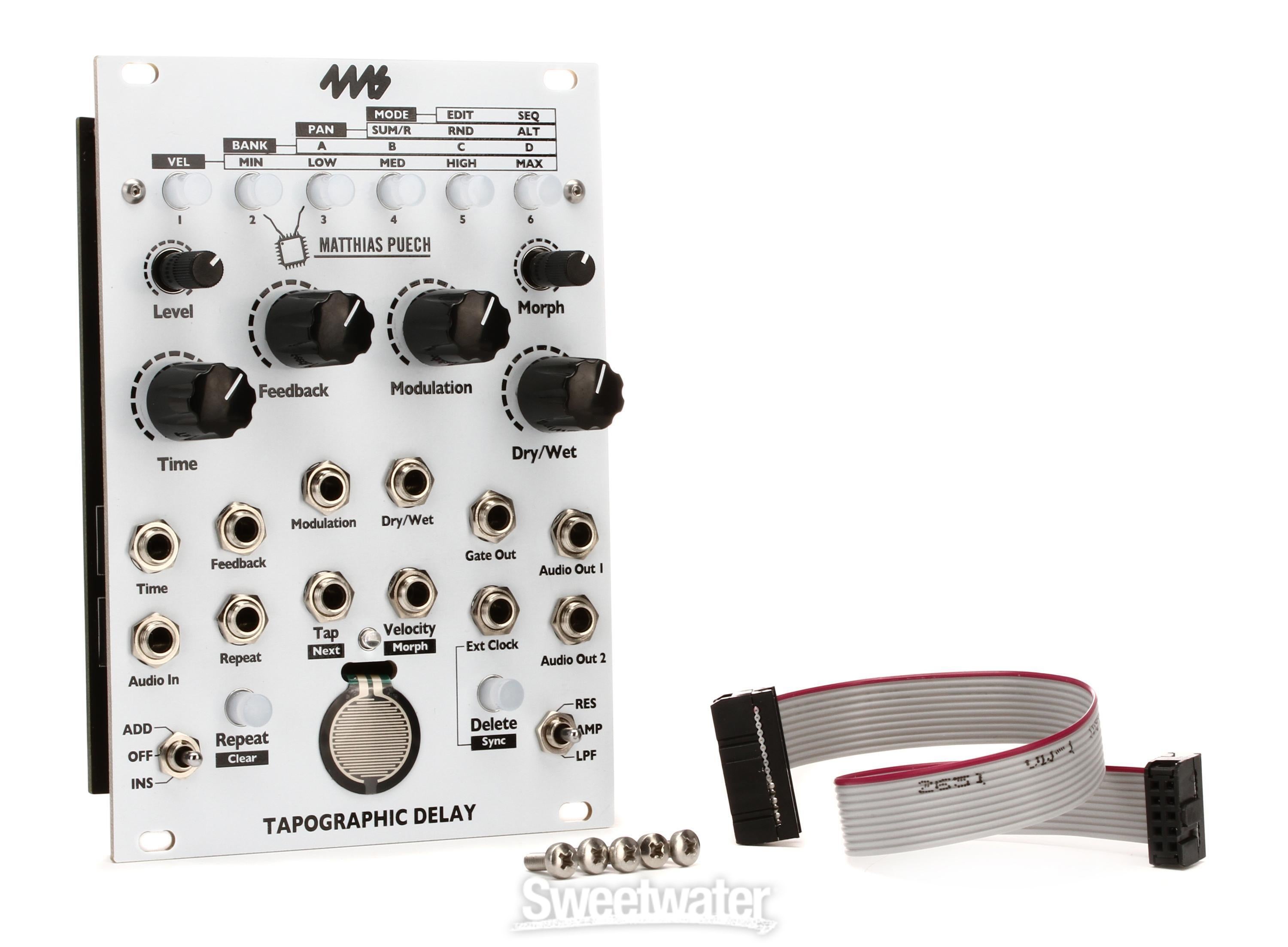 4ms Tapographic Delay Eurorack Module | Sweetwater