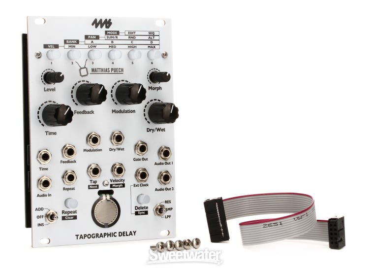 4ms Tapographic Delay Eurorack Module Reviews | Sweetwater 