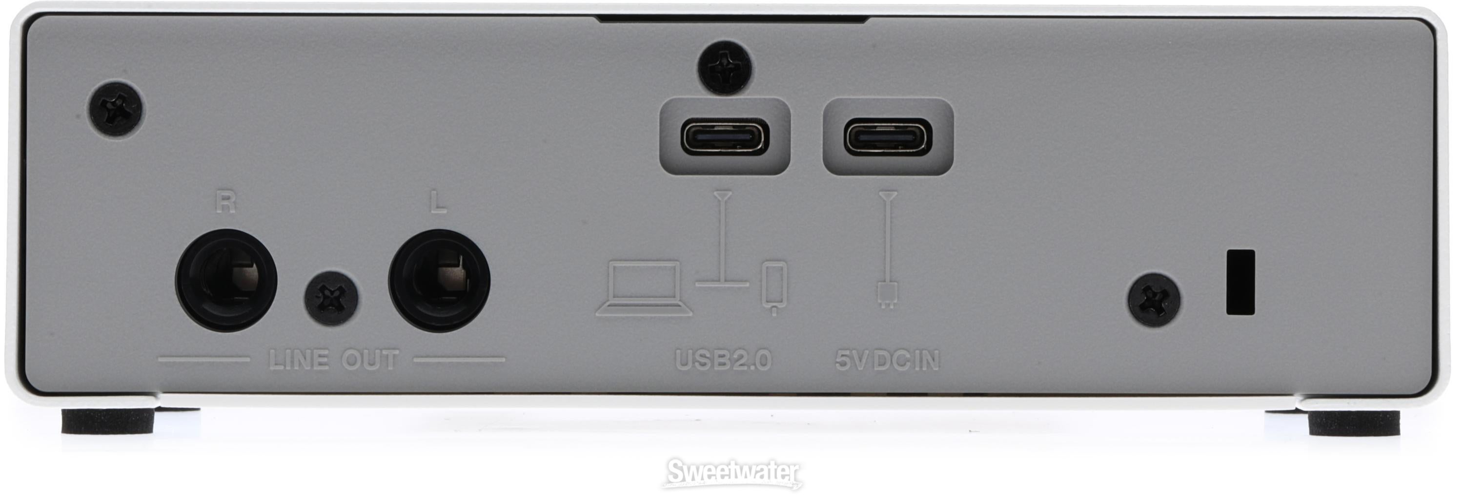 Yamaha UR12-MK3 USB-C Audio Interface - White | Sweetwater