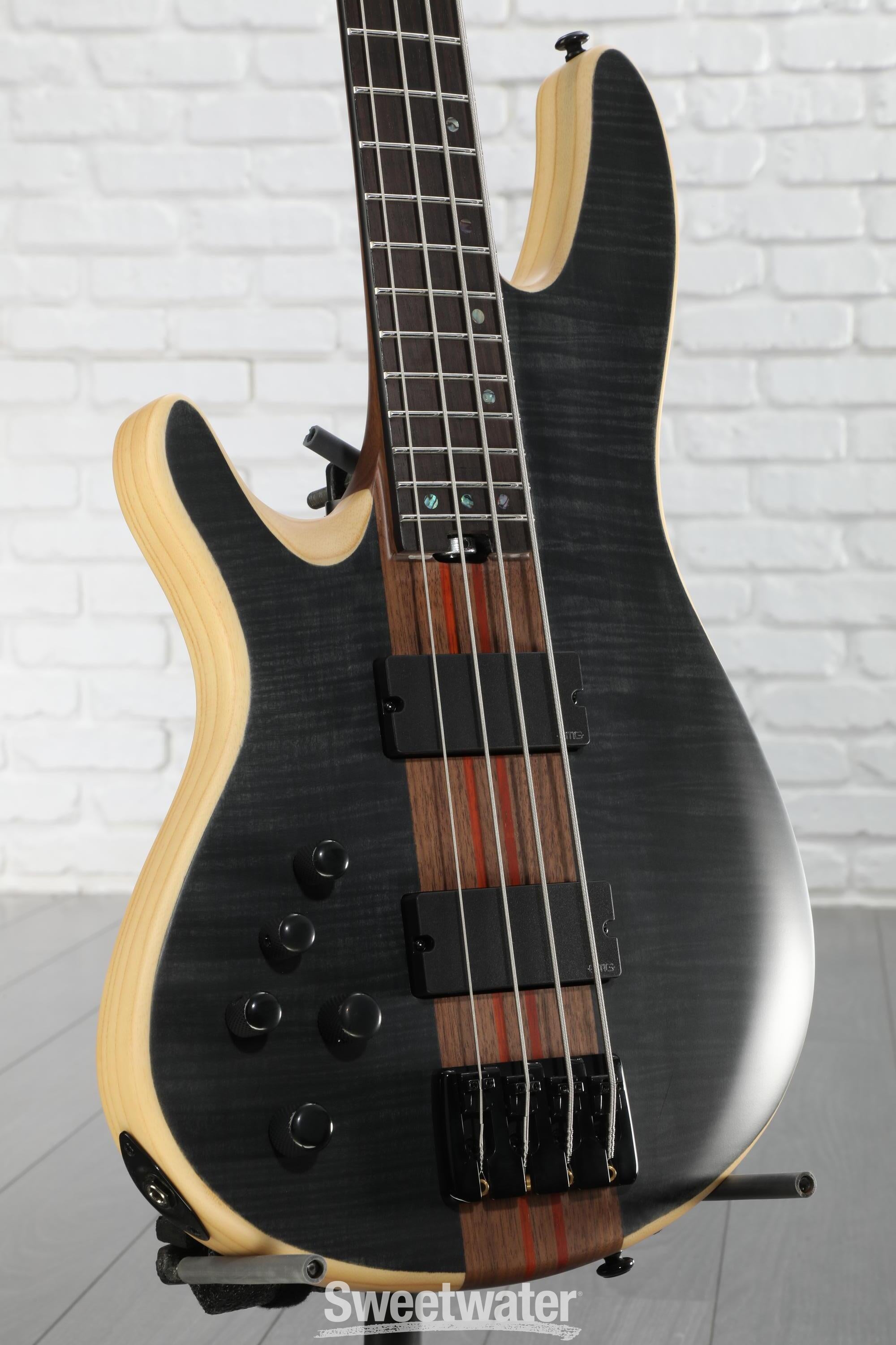 Schecter Charles Berthoud CB-4 Signature Left-handed Bass Guitar