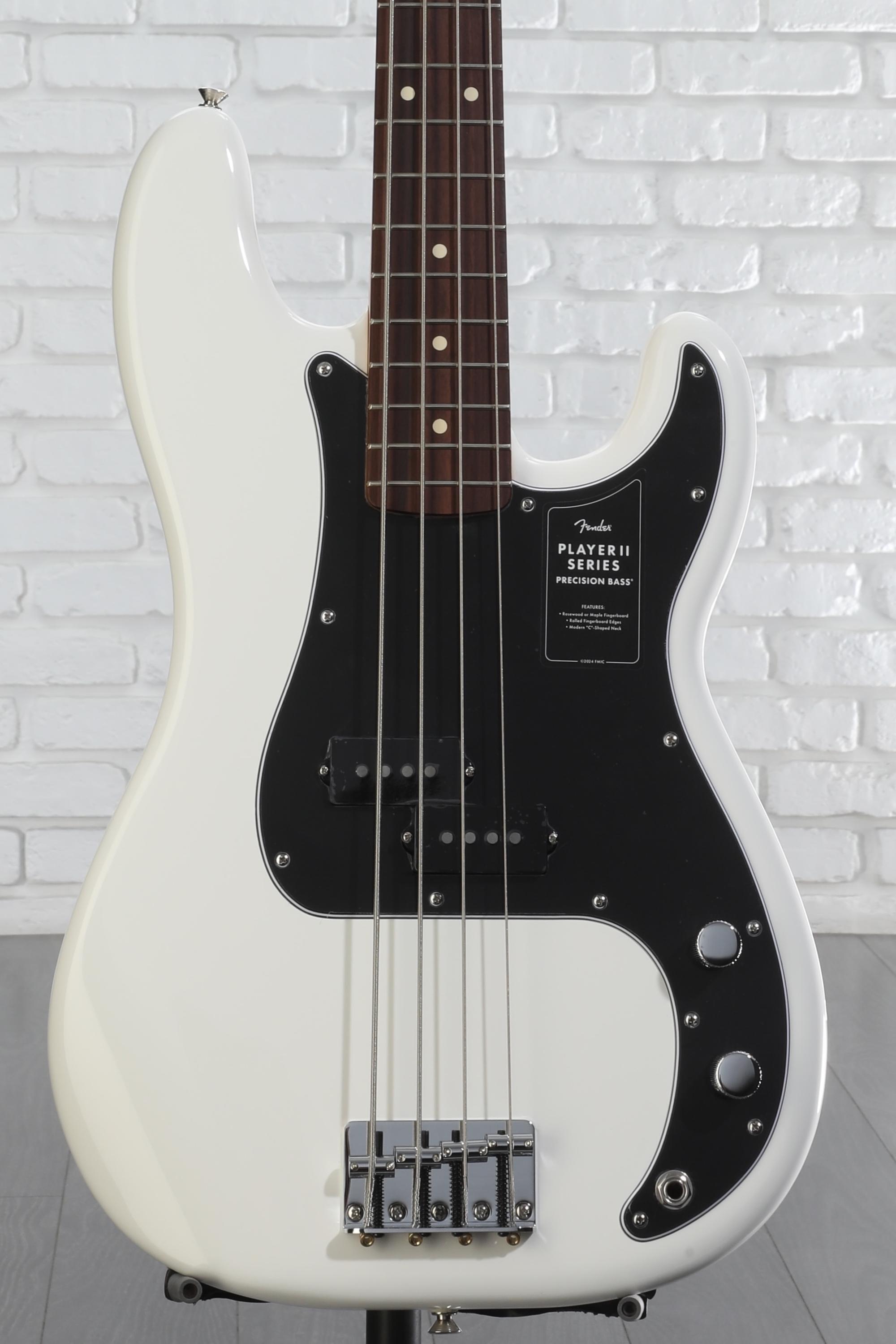 Fender Player II Precision Bass - Polar White | Sweetwater