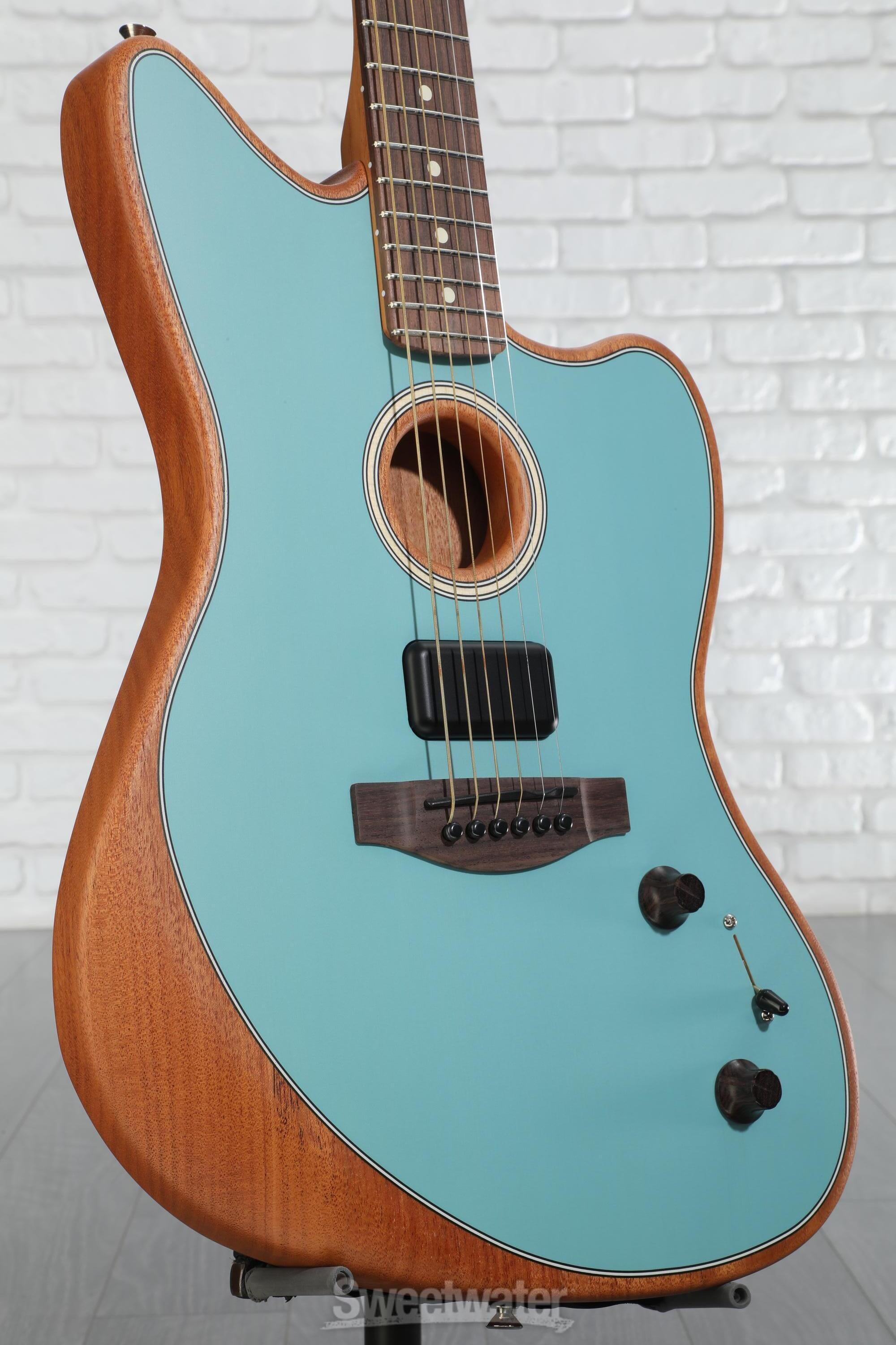 Fender / Acoustasonic Player Jazzmaster Ice Blue(重量:2.57kg