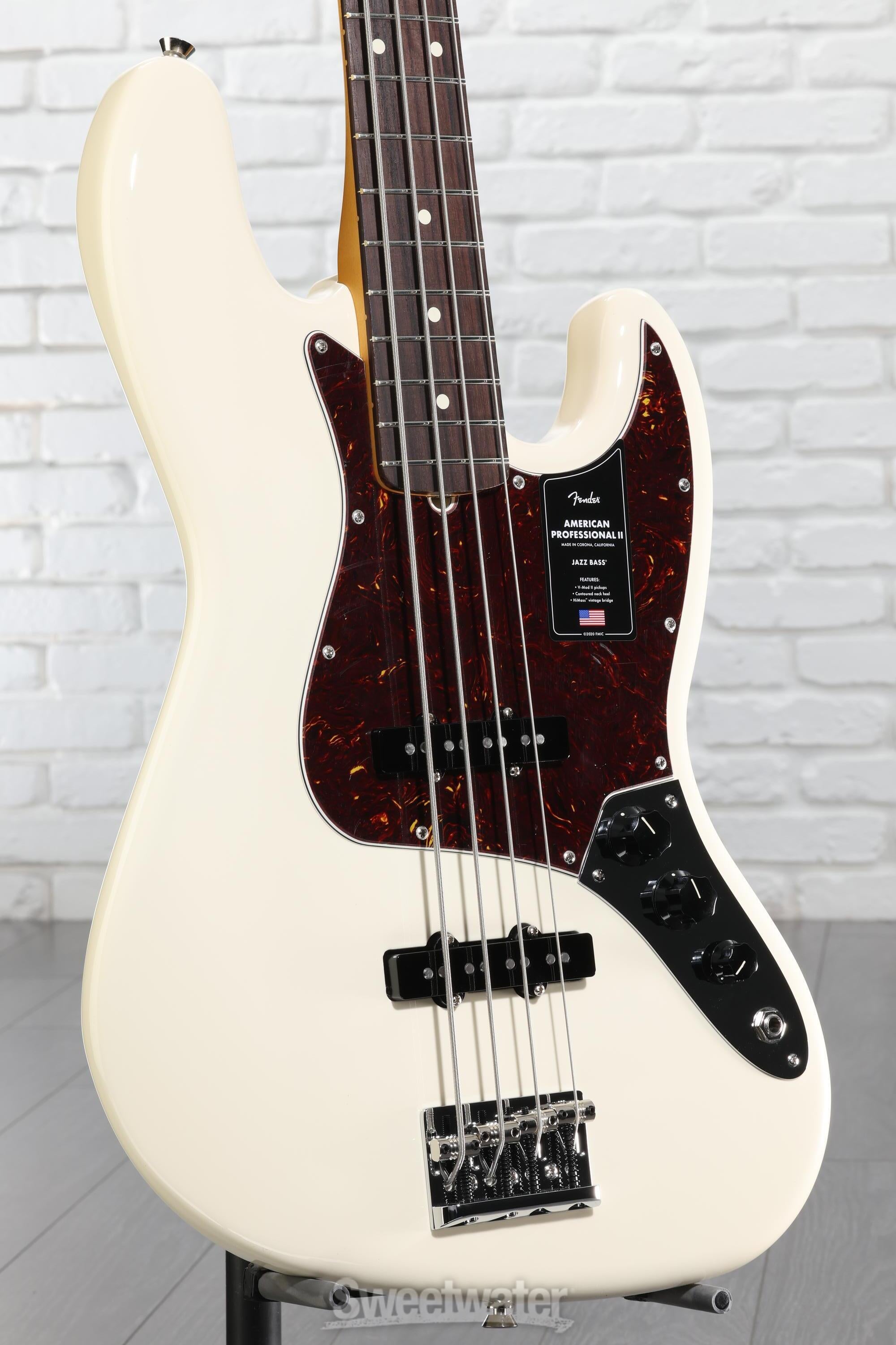 Fender American Professional Ⅱ JazzBass Fender American Professional II Jazz Bass - Olympic White with