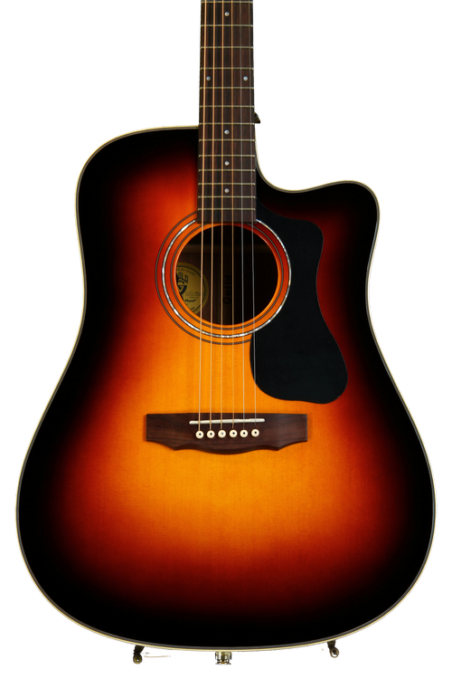 Guild D-140 CE Dreadnought Acoustic-electric Cutaway - Sunburst