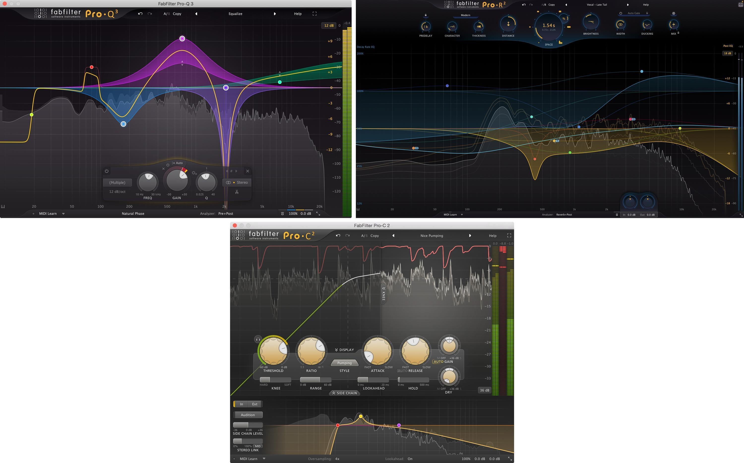 FabFilter Essentials Bundle Plug-in Collection