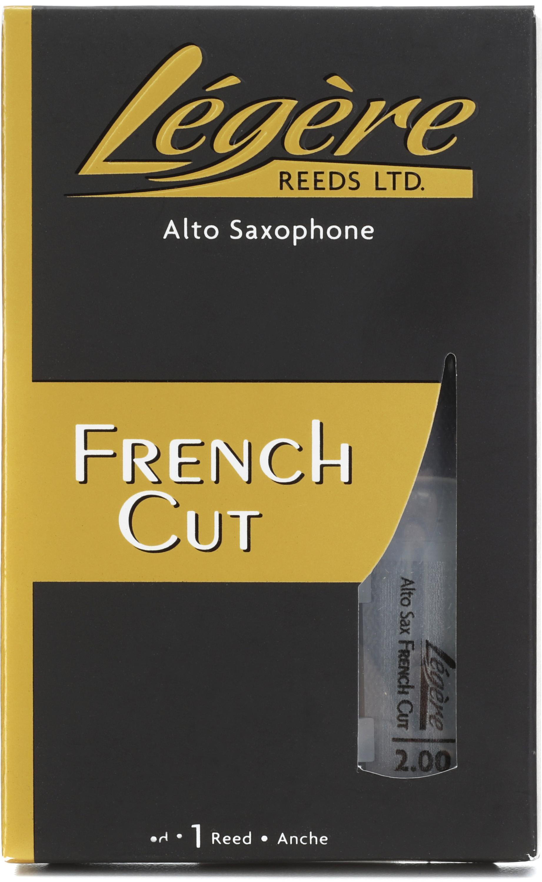 Legere French Cut Alto Saxophone Reed 2.0 Sweetwater