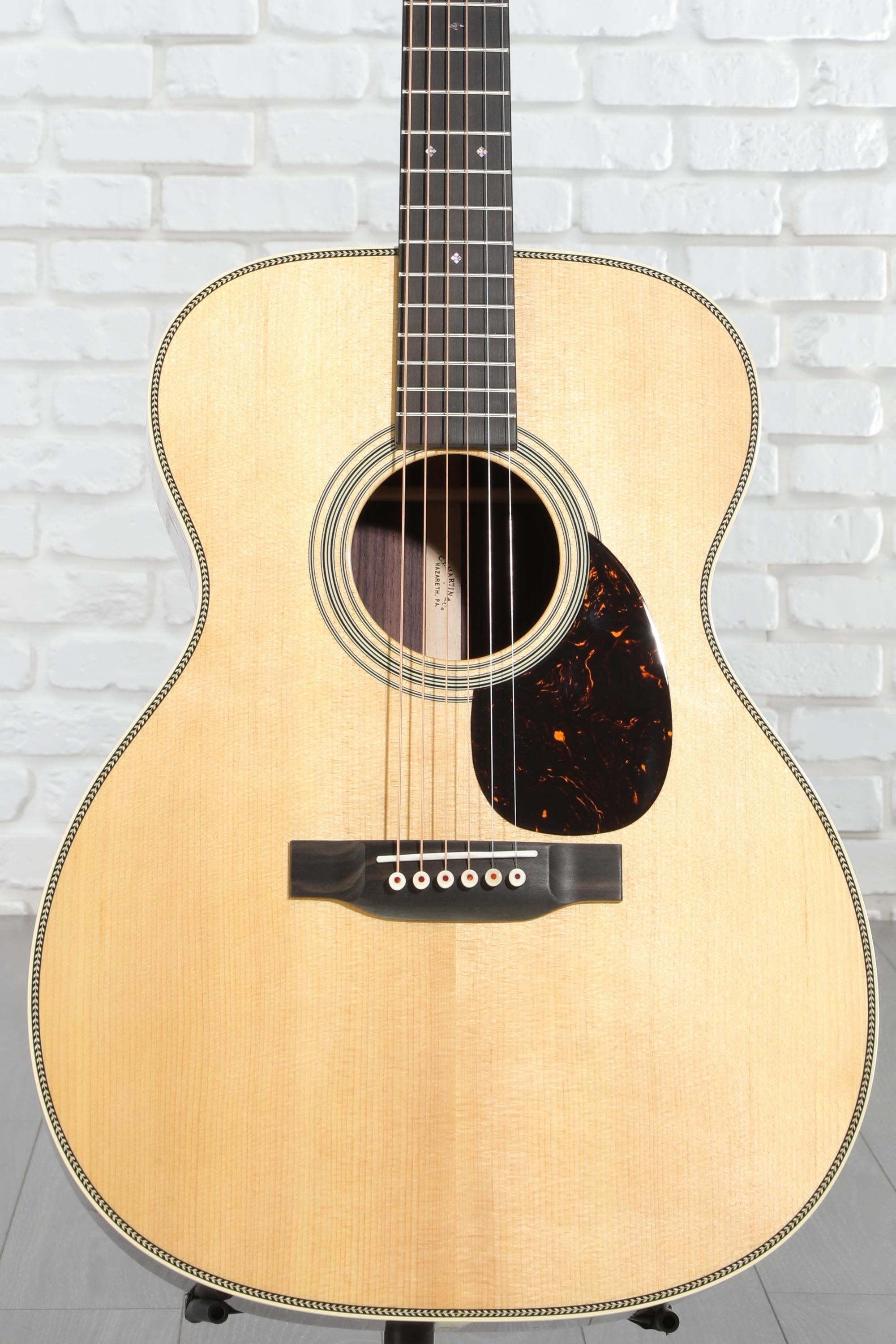 【10%OFF!】Martin OM-28 Martin OM-28 Modern Deluxe Acoustic Guitar - Natural | Sweetwater