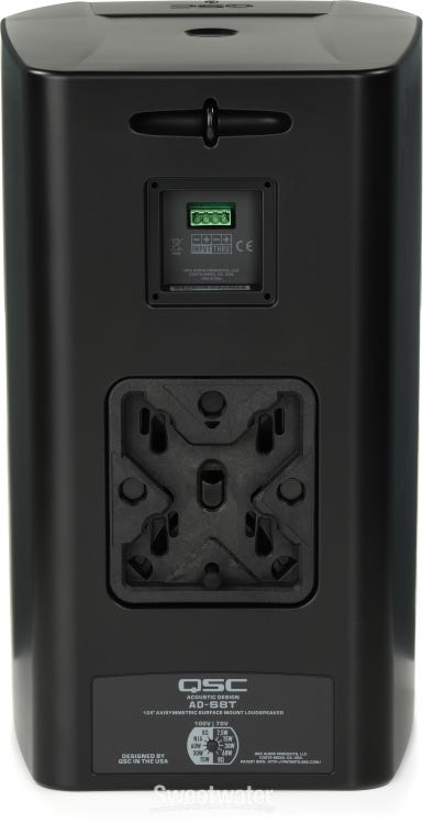 QSC AcousticDesign AD-S8T Surface-mount Loudspeaker Black
