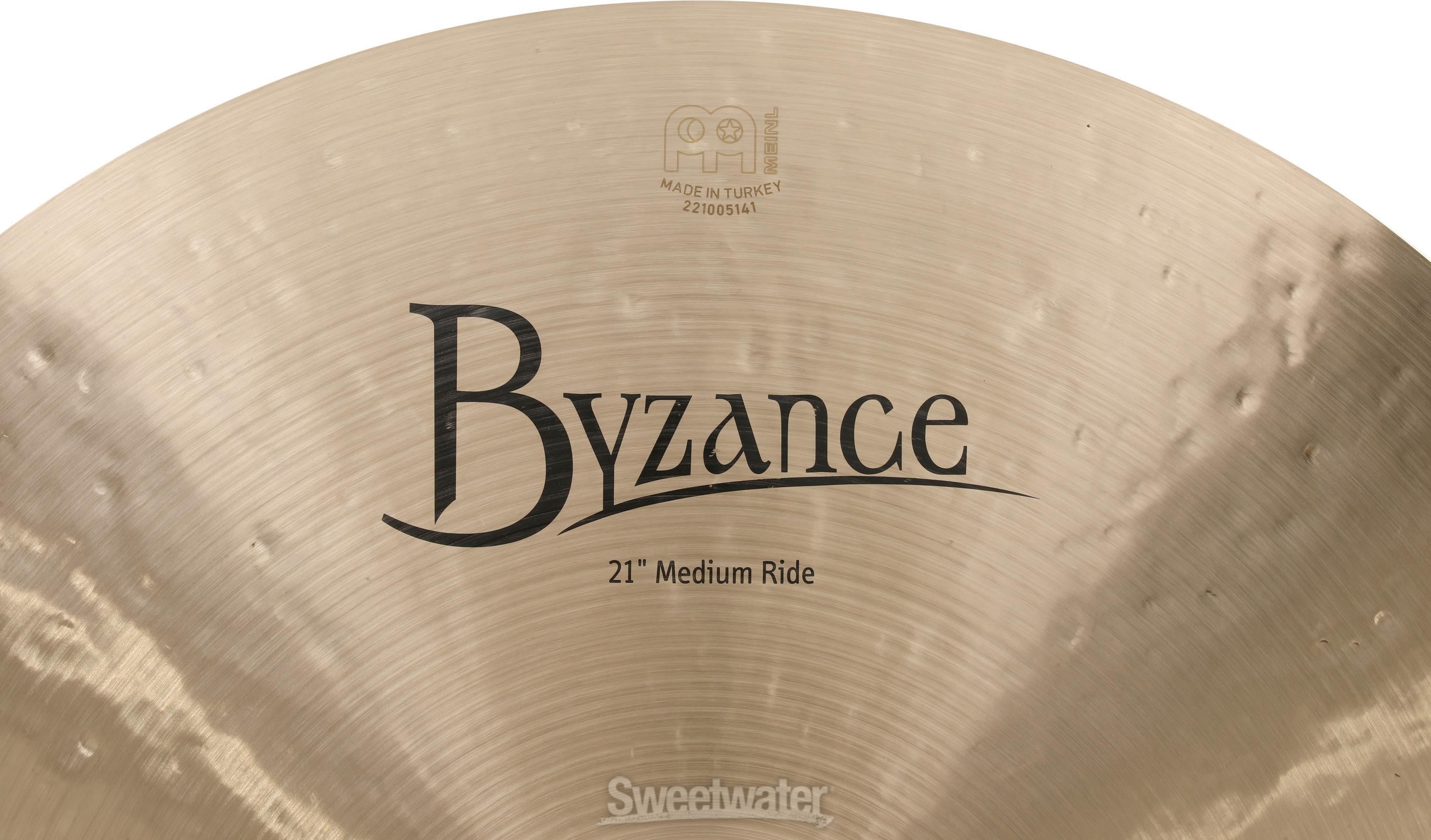 Meinl Cymbals 21 inch Byzance Traditional Medium Ride Cymbal