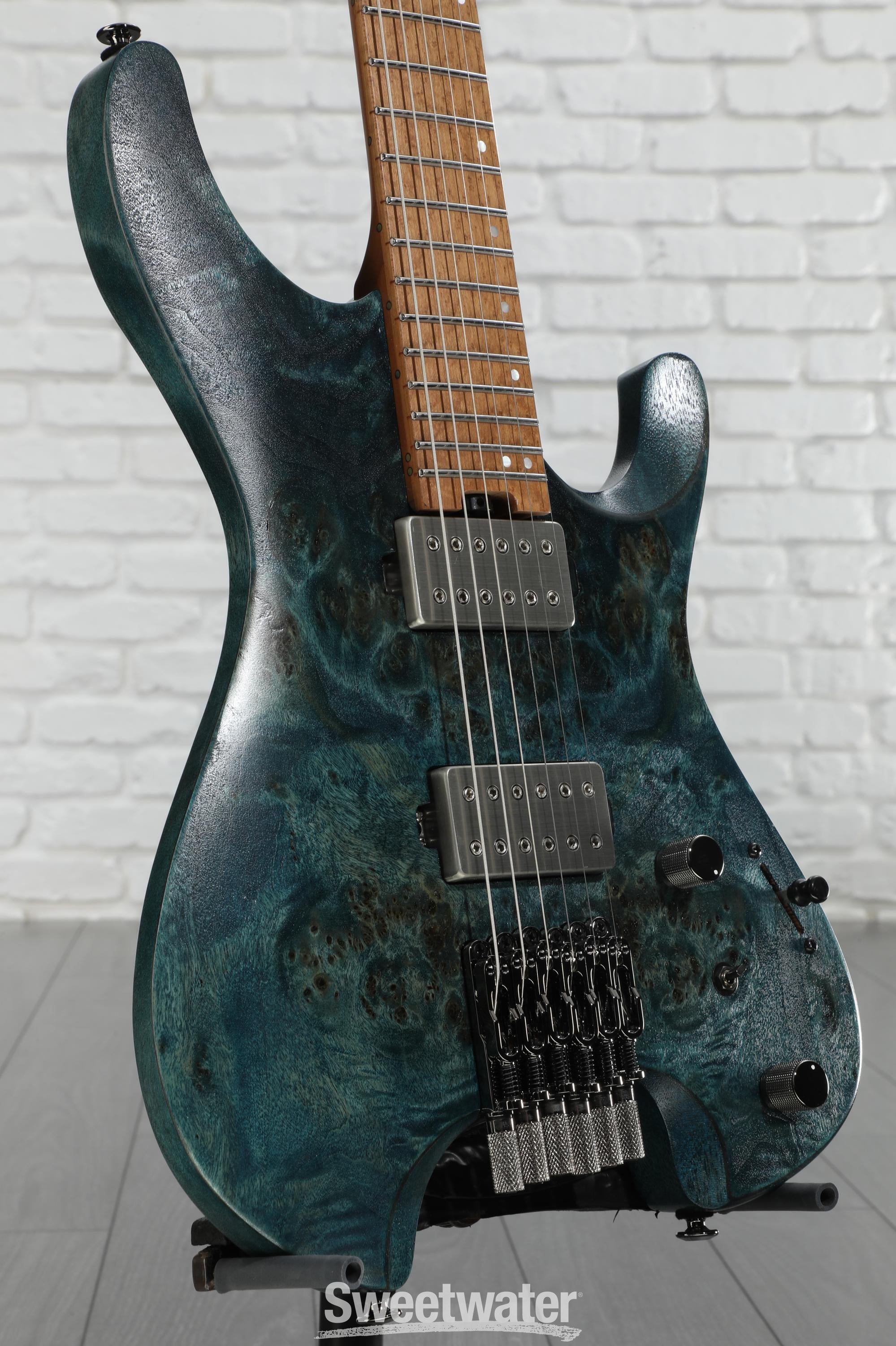 Ibanez Q52PB Electric Guitar - Cosmic Blue Low Gloss | Sweetwater