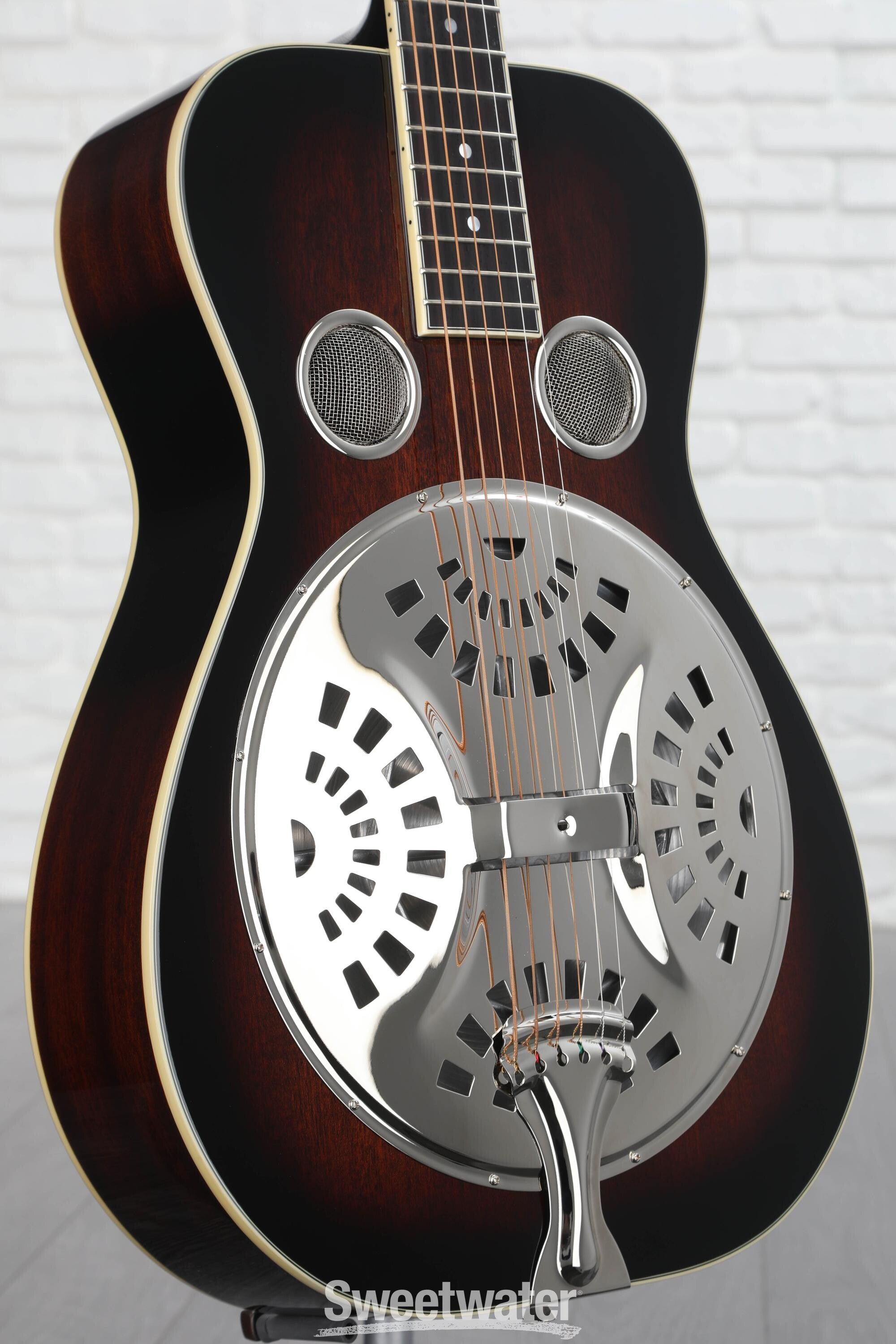 Recording King Maxwell Roundneck Resonator - Sunburst