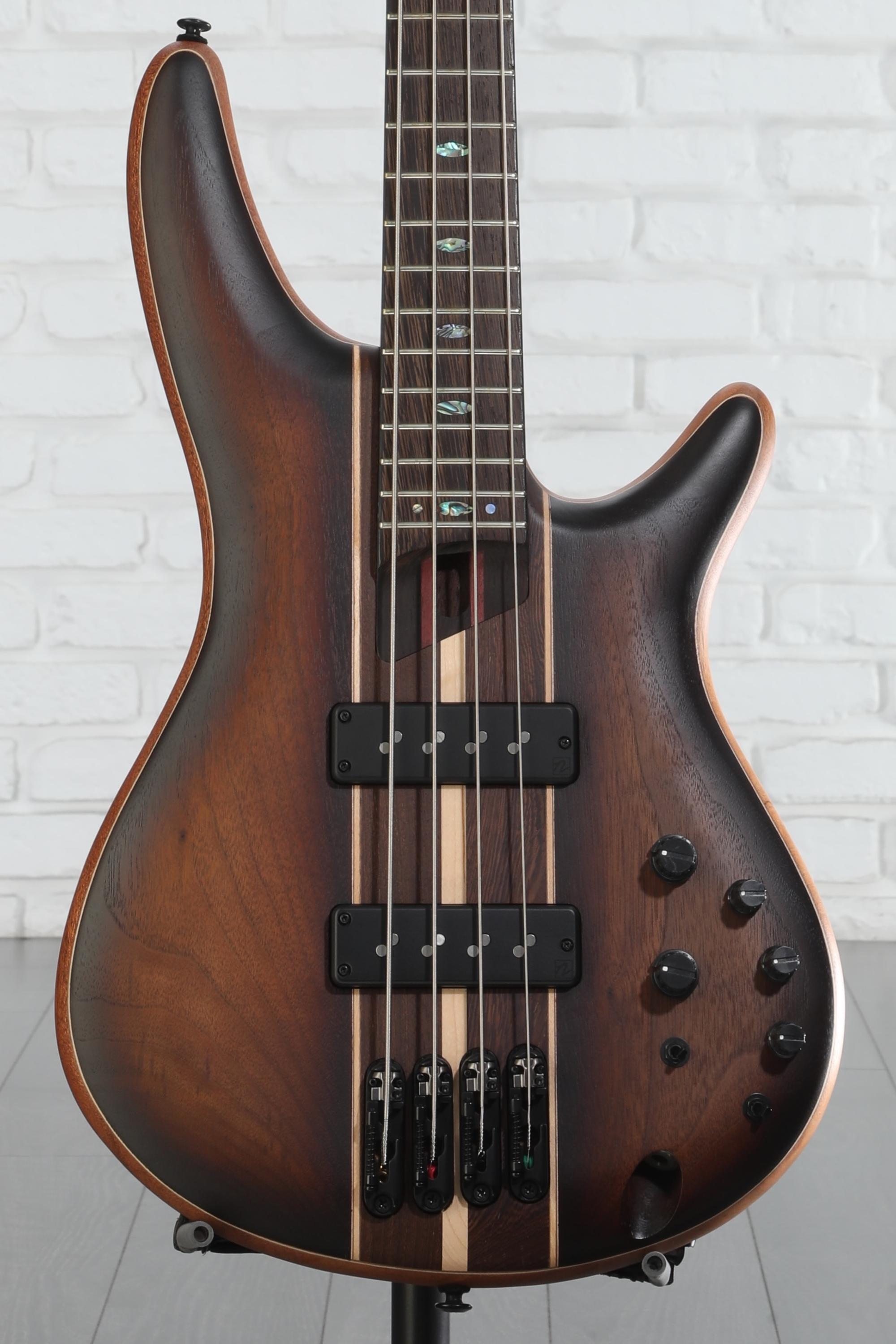 Ibanez Premium SR1350B 4-string Bass Guitar - Dual Mocha Burst