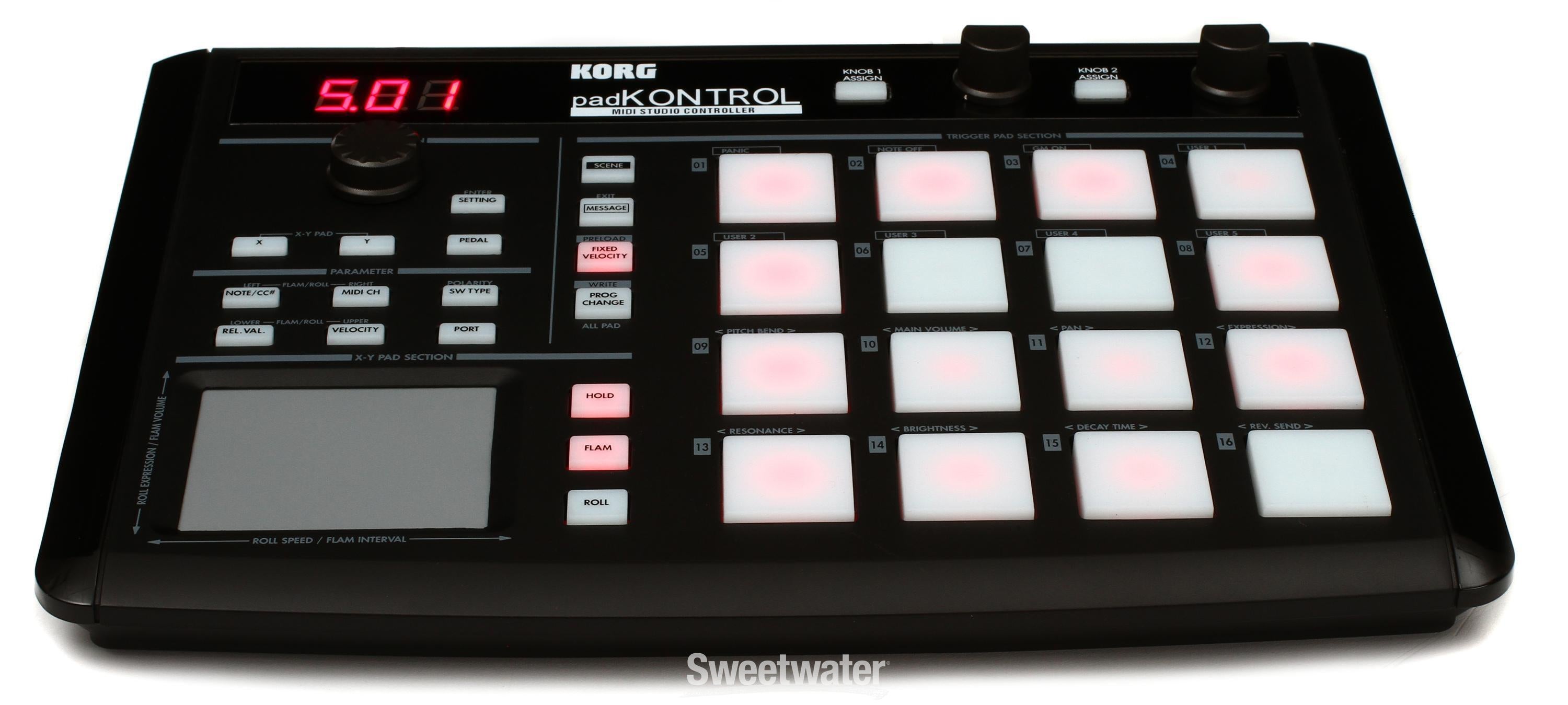 Korg padKONTROL | Sweetwater