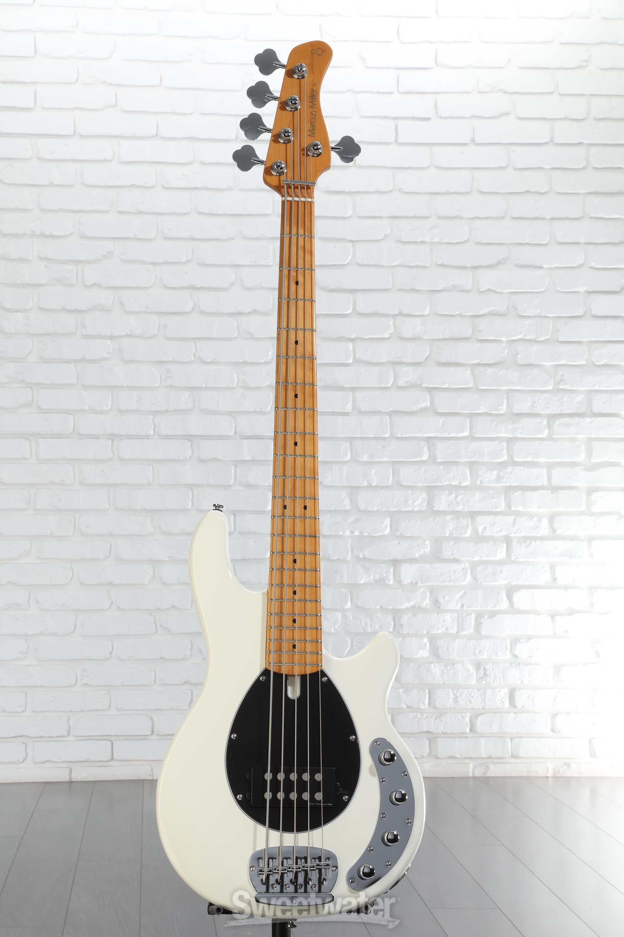 Sire Marcus Miller Z3 5-string Bass Guitar - Antique White
