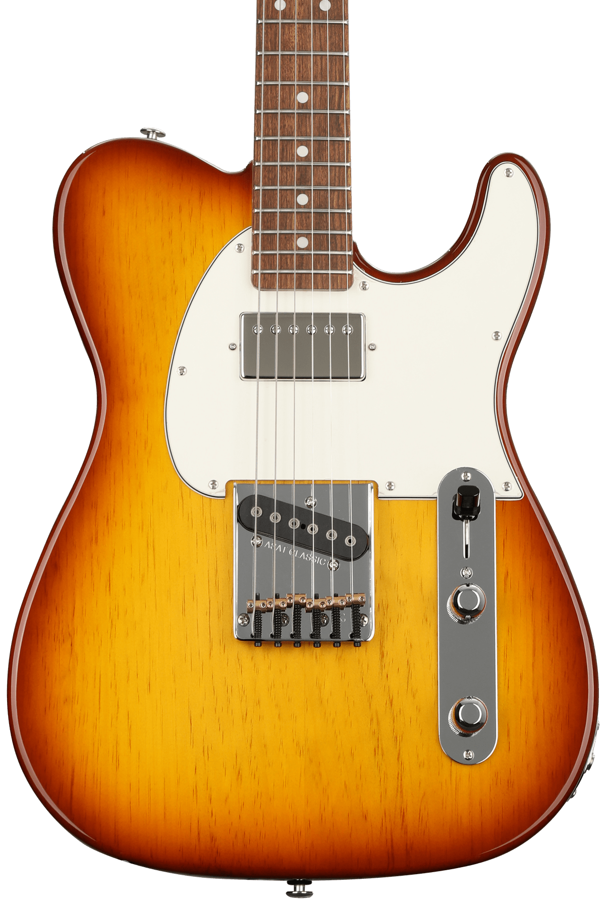 G&L Fullerton Deluxe ASAT Classic Bluesboy Electric Guitar - Old School  Tobacco
