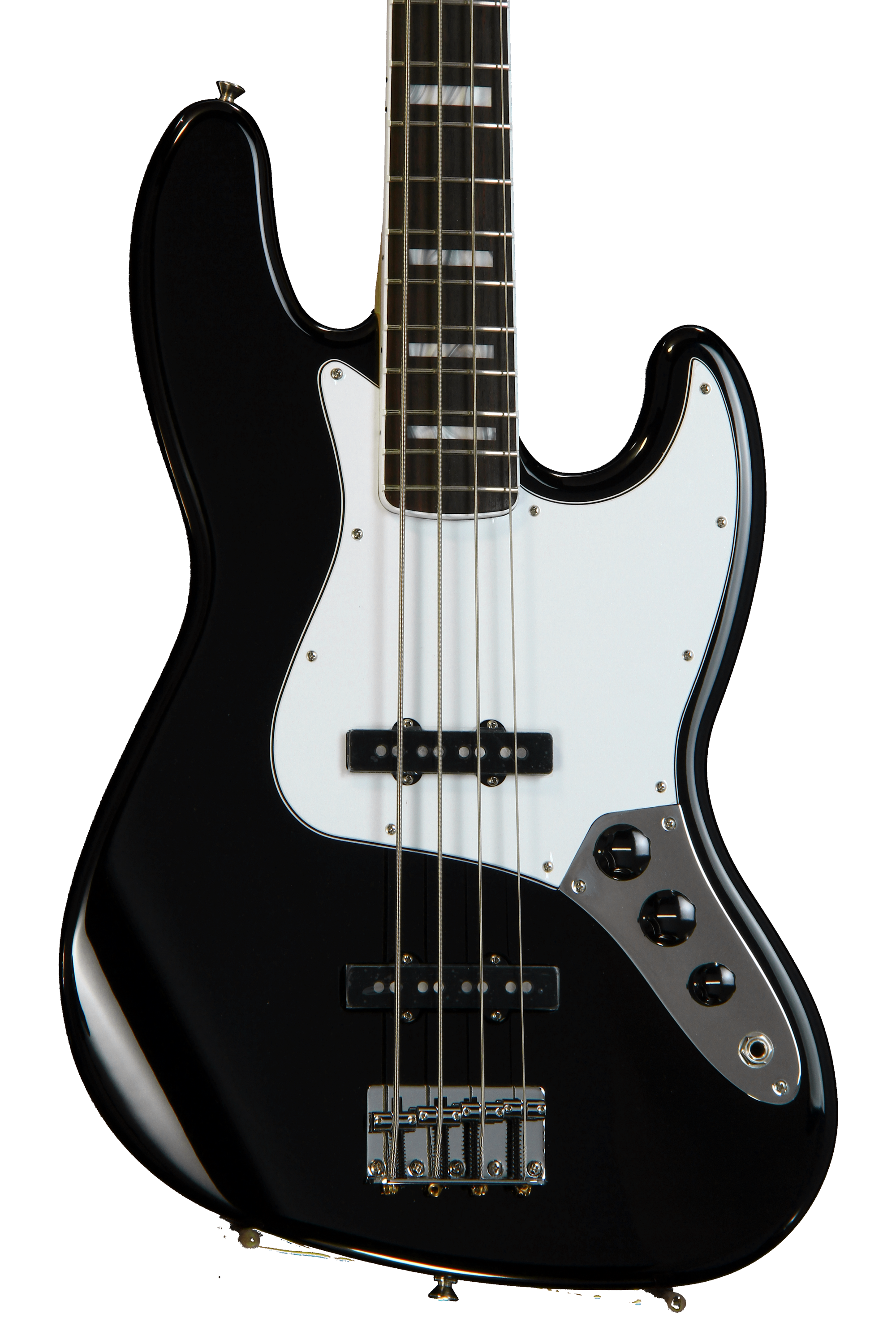 Fender '70s Jazz Bass - Black with Rosewood Fingerboard | Sweetwater