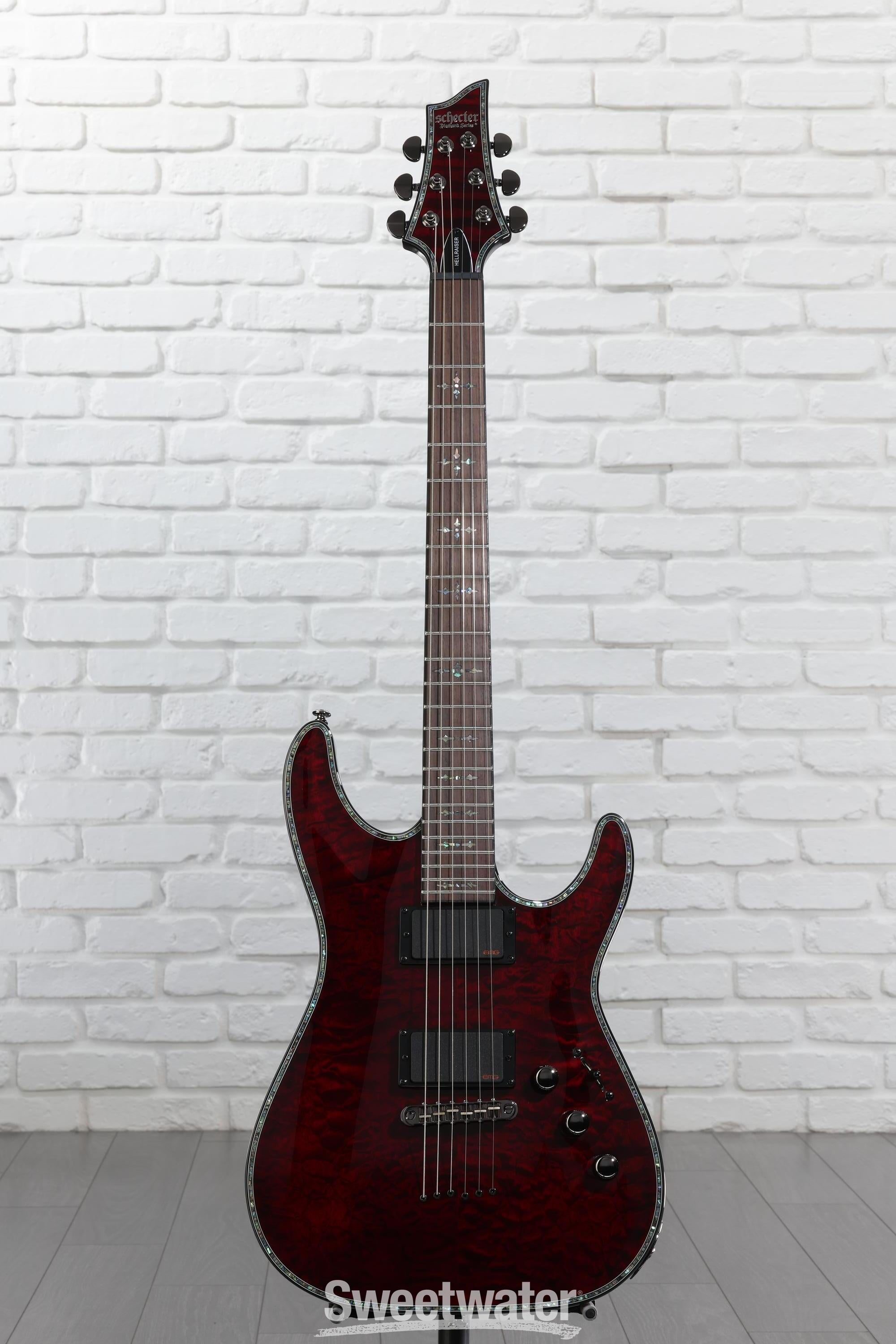 Schecter Hellraiser C-1 Electric Guitar - Black Cherry | Sweetwater