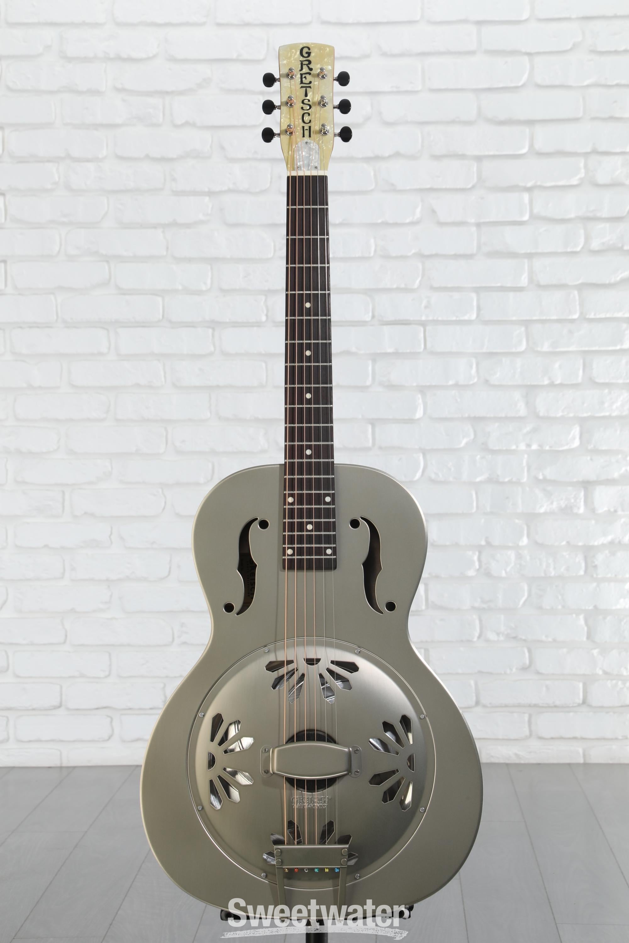 GRETSCH G9201 Honey Dipper リゾネーターギター Gretsch Guitars G9201 Honey Dipper Round-Neck, Brass Body