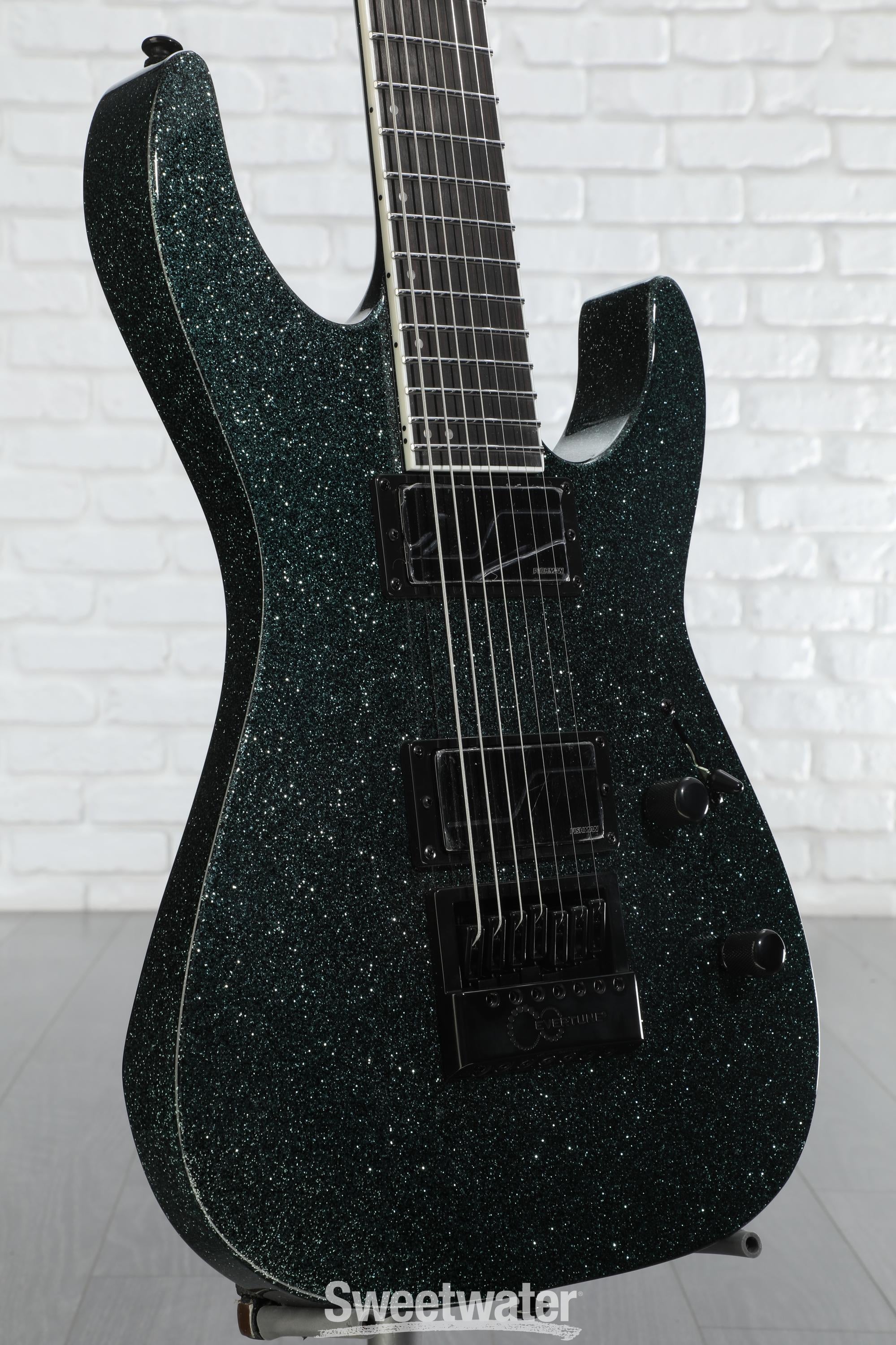 ESP LTD M-1007B 7-string Baritone Electric Guitar - Granite Sparkle