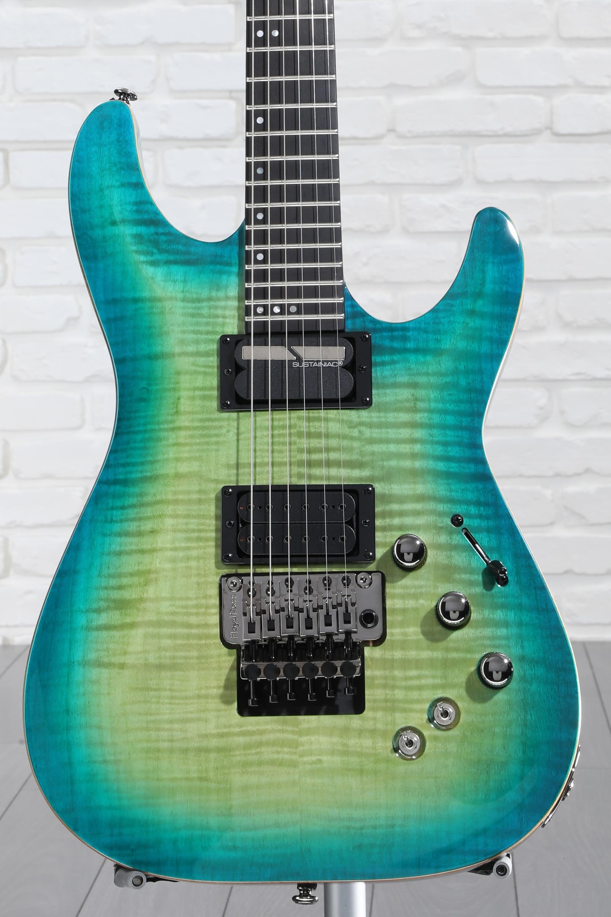 ギター SCHECTER BLACKJACK SLS C-1 FR Sustainiac Schecter Blackjack SLS C-1 FR-S - Satin Black Reviews