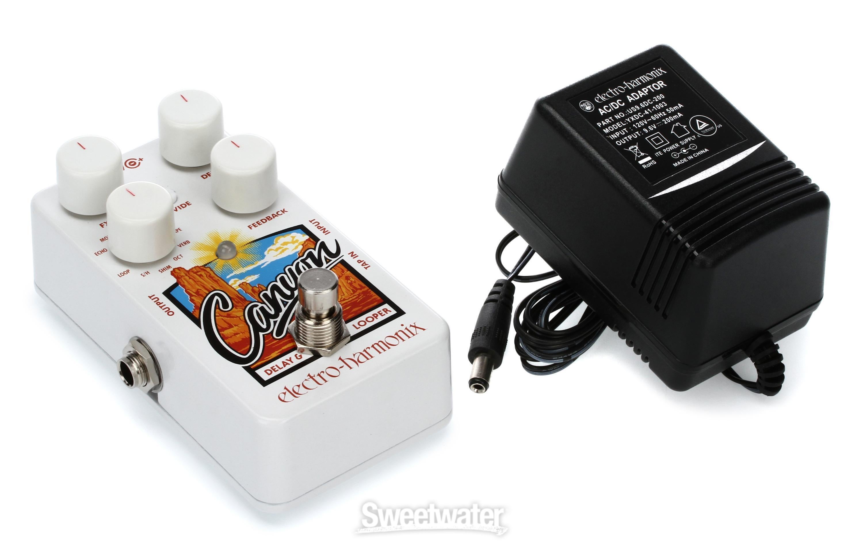 Electro-Harmonix Canyon Delay and Looper Pedal | Sweetwater