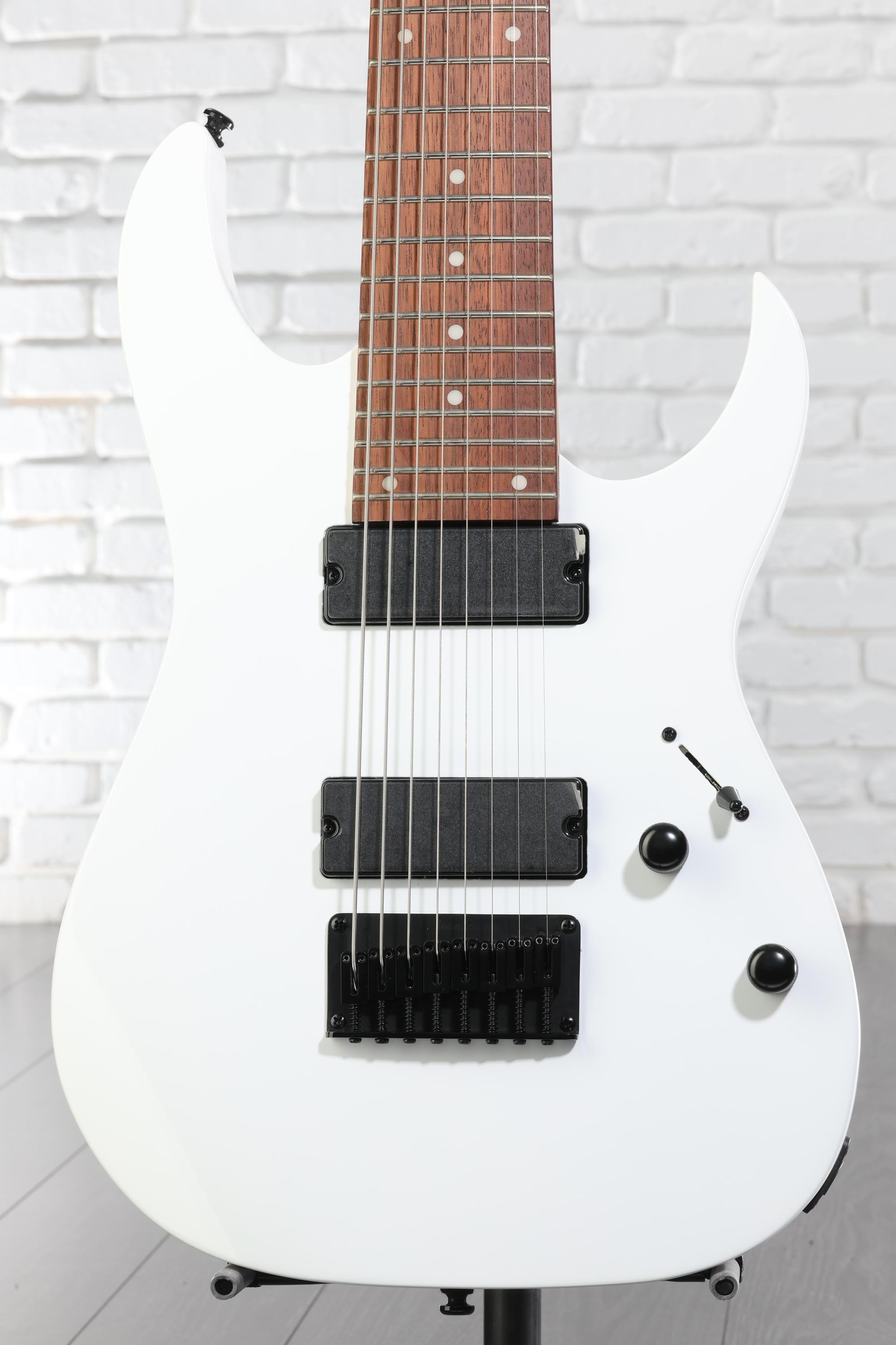 Ibanez RG Standard RG8 8-string Electric Guitar - White | Sweetwater
