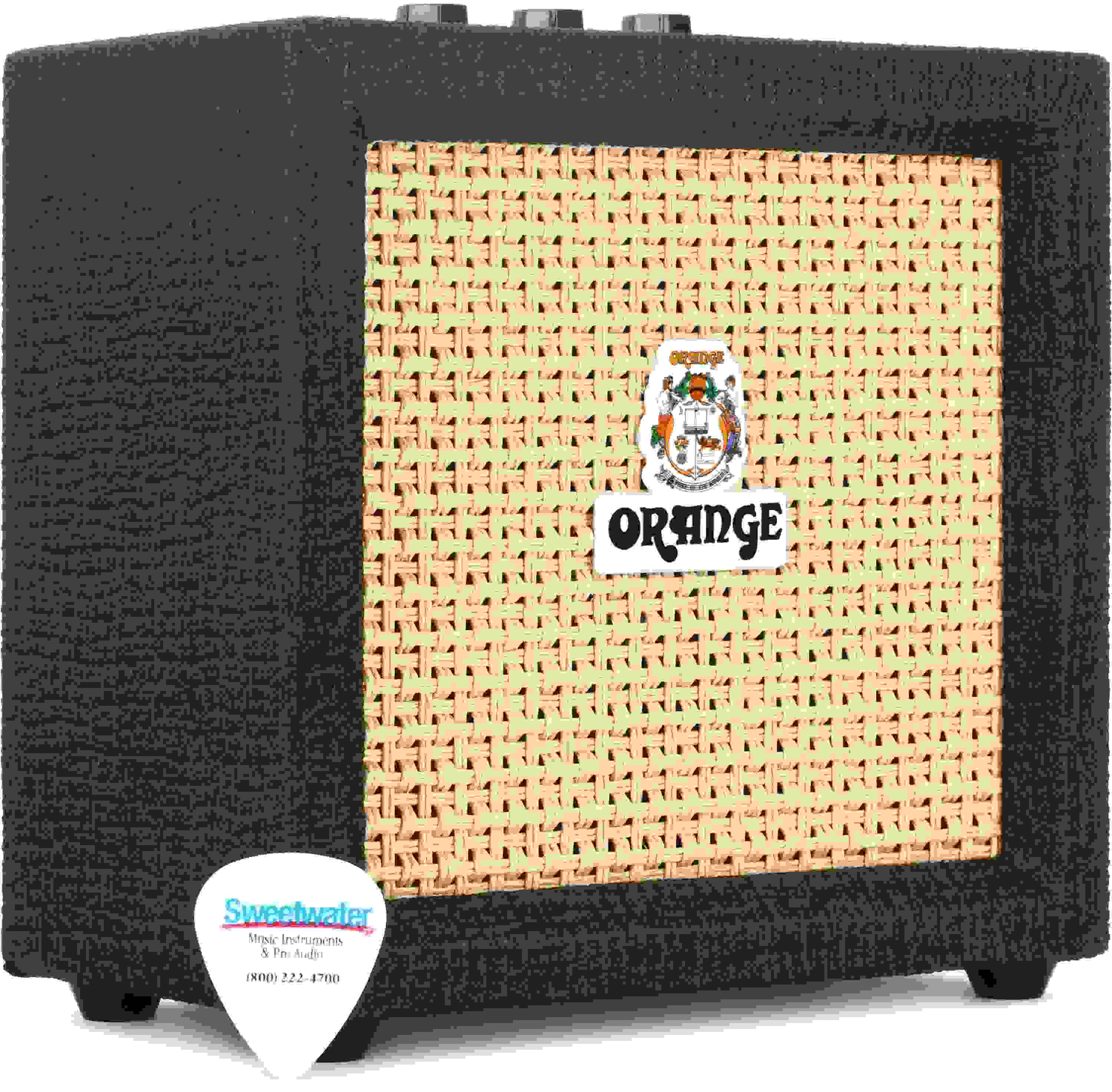 Orange Crush Mini 3-watt Micro Amp - Black