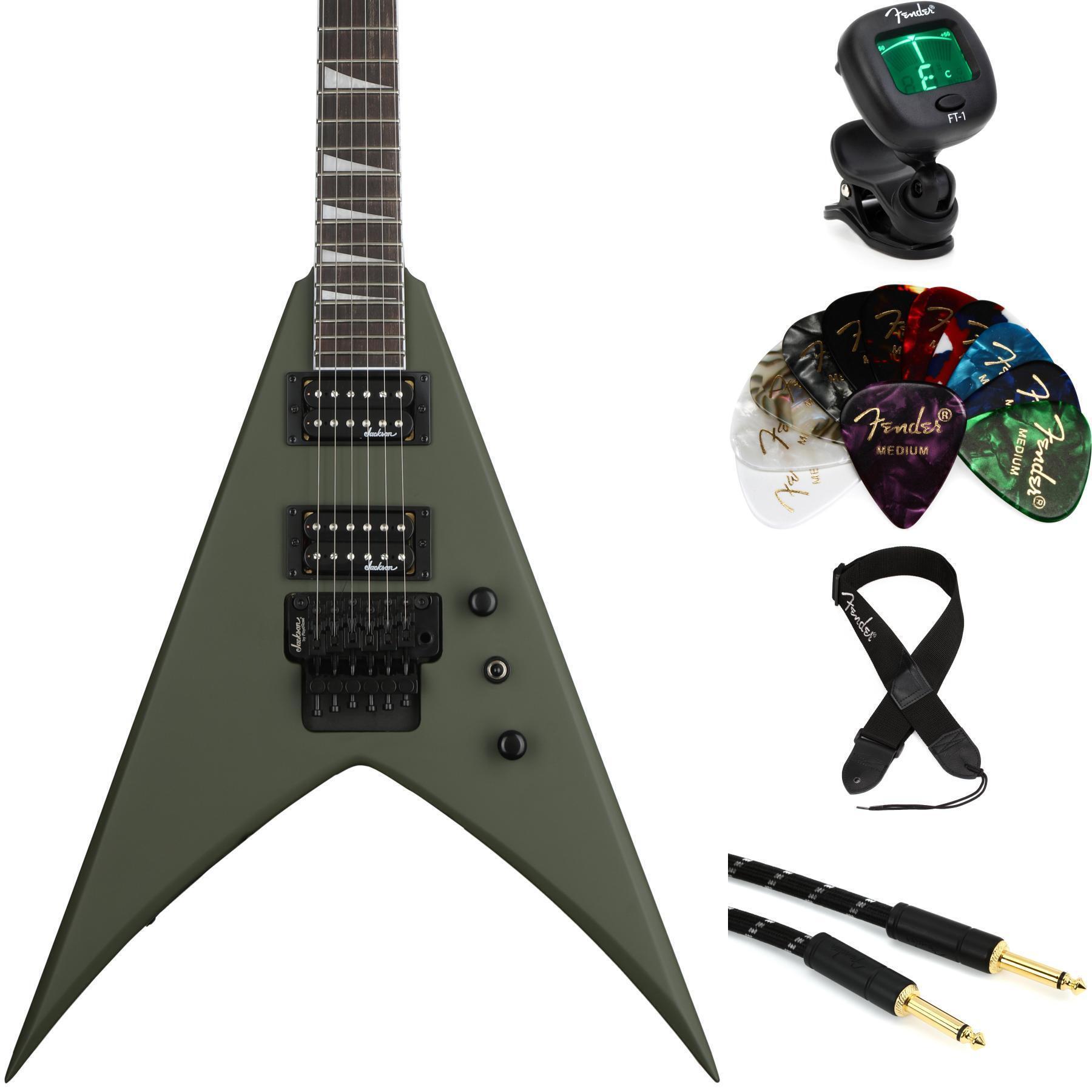Jackson JS Series King V JS32 - Matte Army Drab | Sweetwater Jackson JS Series King V JS32 - Matte Army Drab | Sweetwater
