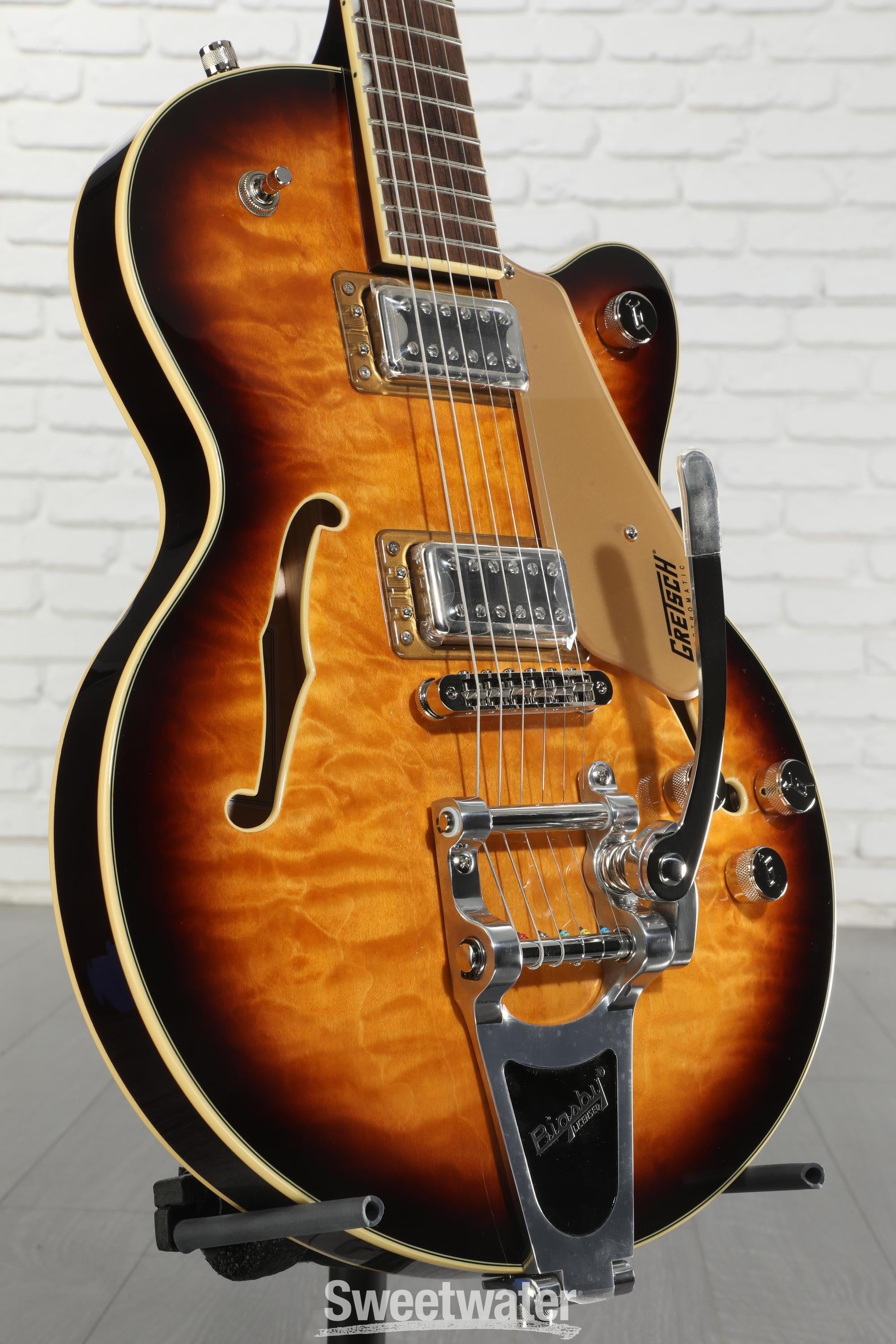 Gretsch G5655T-QM Electromatic Center Block Jr. Quilt Semi
