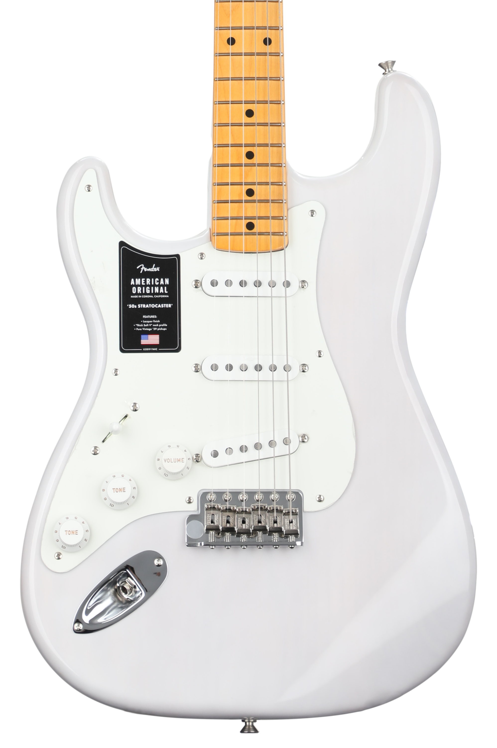 Fender American Original '50s Stratocaster Left-handed - White