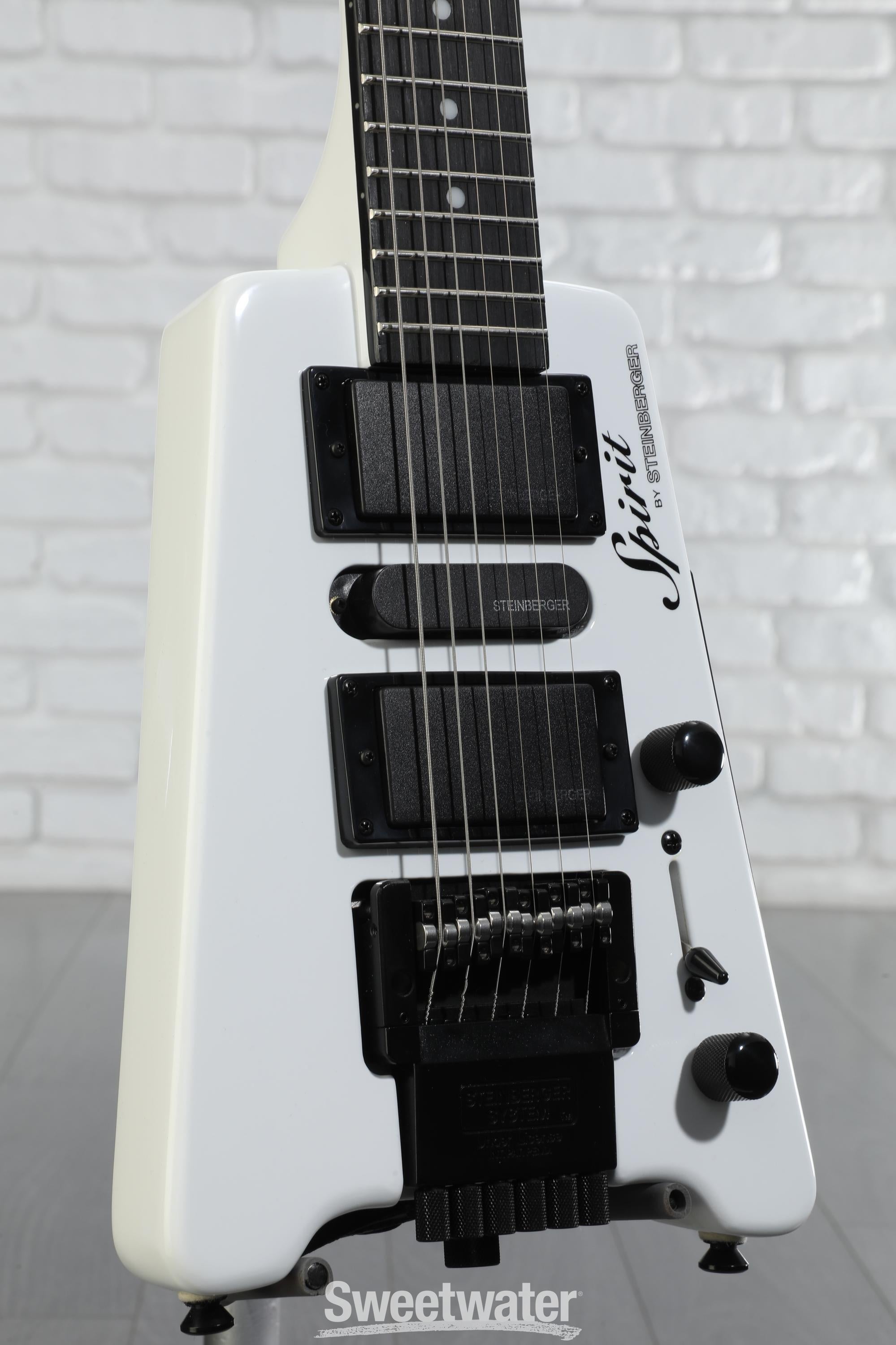 Steinberger Spirit GT-PRO Deluxe Electric Guitar - White