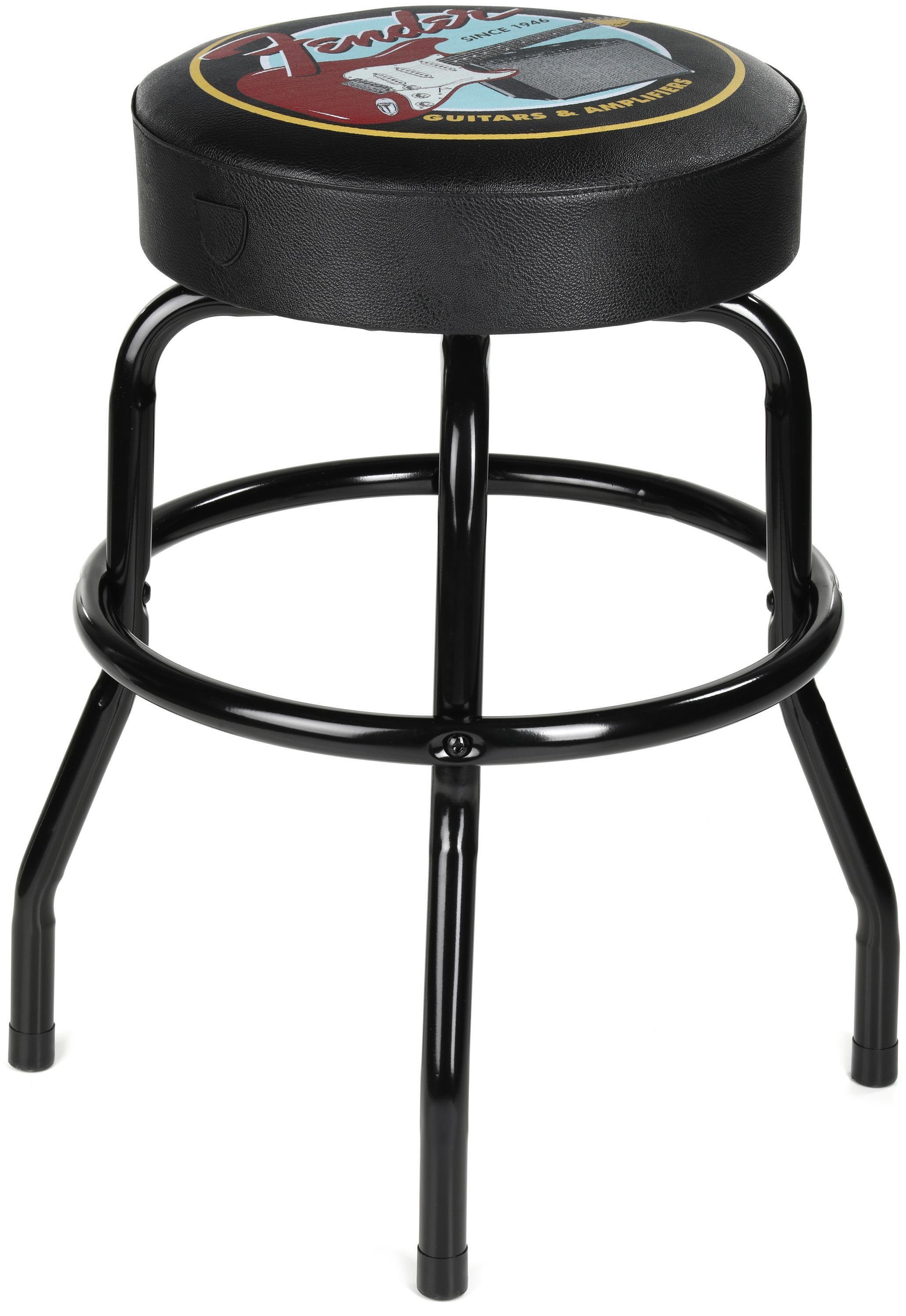 Fender Blackout Barstool - 24-inch | Sweetwater