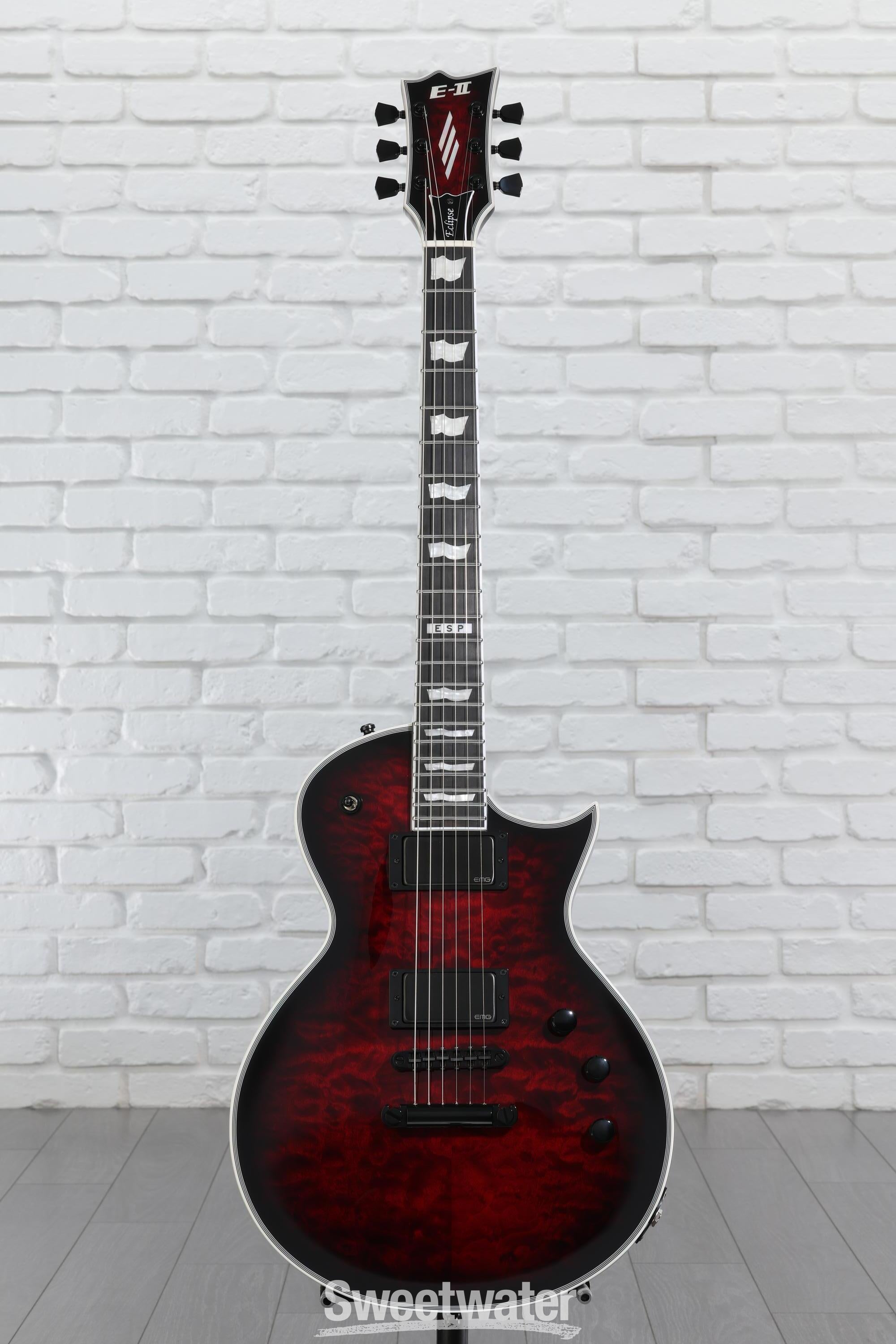ミュージシャン re(LIVE) Black Cherry & JAPONESQUE ESP E-II Viper See-Thru Black Cherry Japan 2023 w/OHSC | Reverb