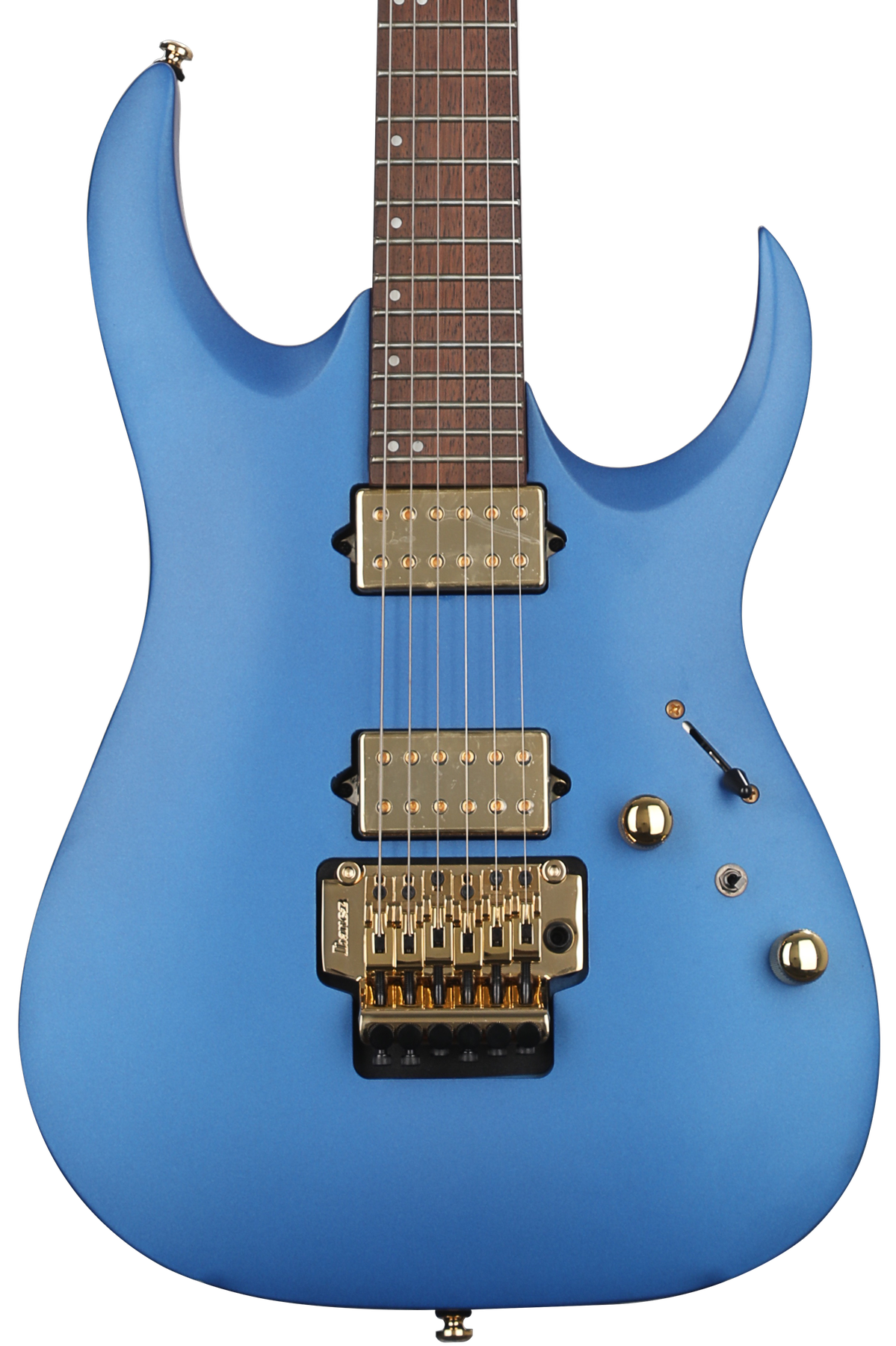 Ibanez High Performance RGA42HPT - Laser Blue Matte | Sweetwater