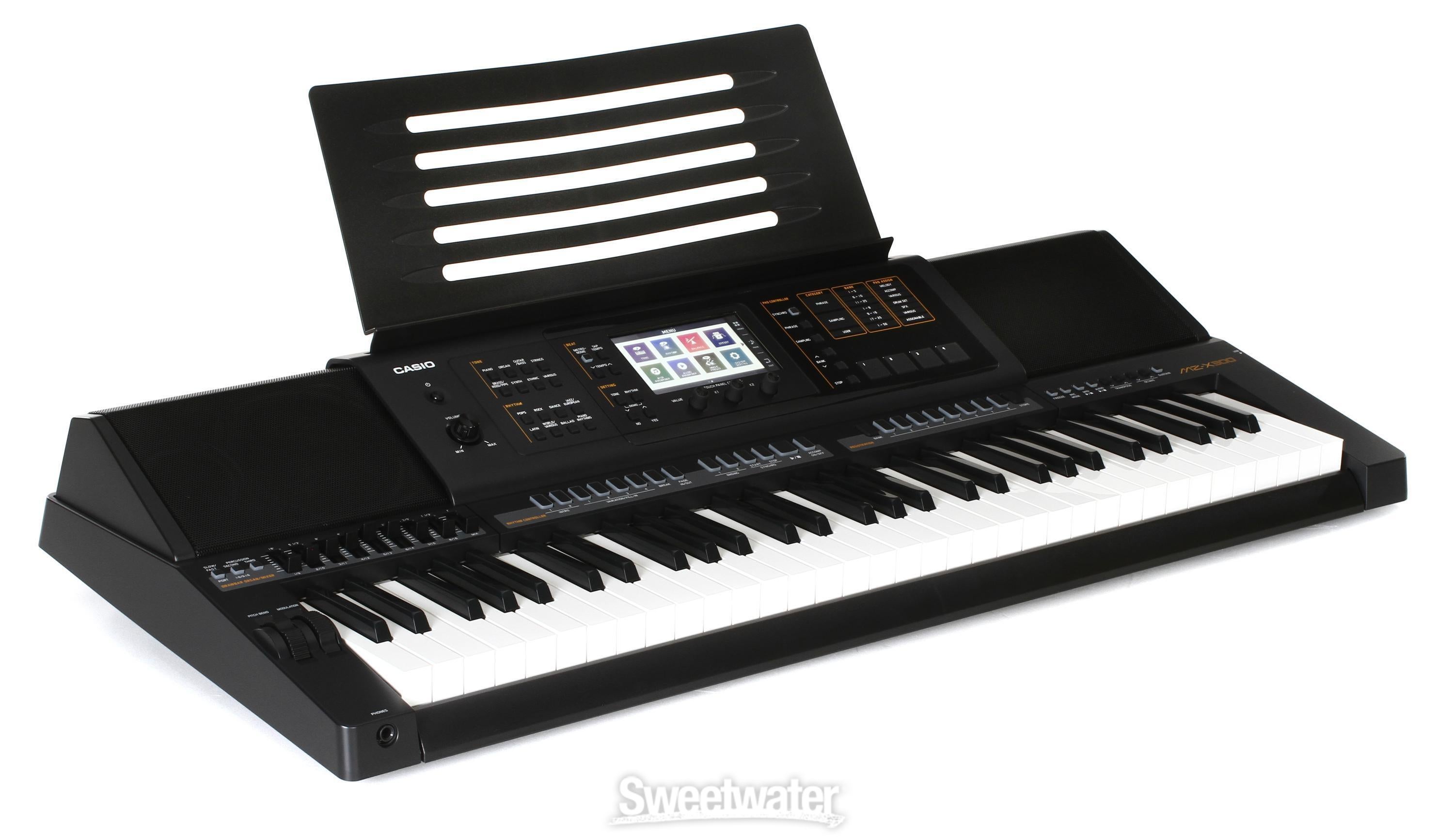 Casio MZ X300 61 key Arranger Sweetwater