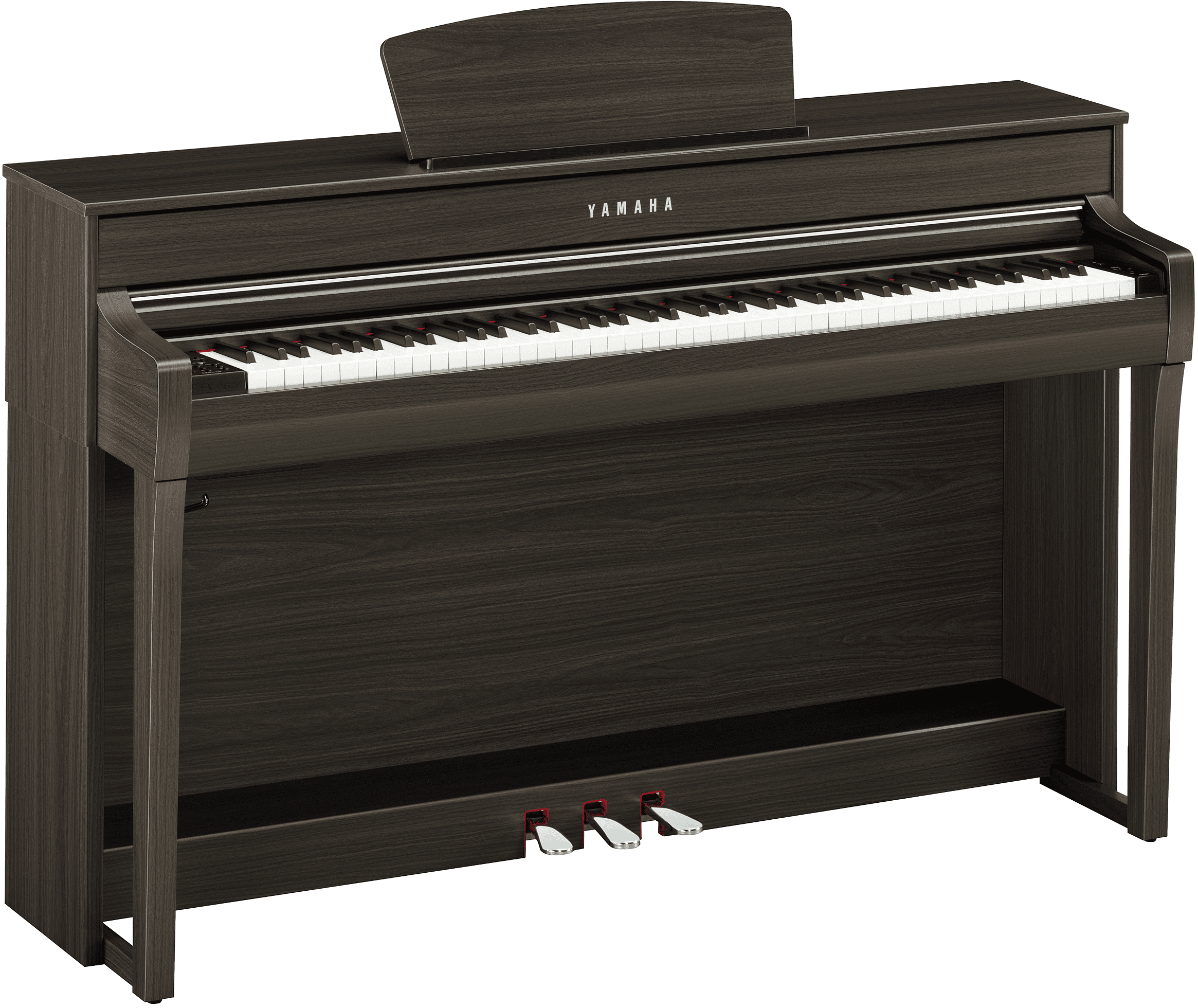 Yamaha Clavinova CLP-735 Digital Upright Piano with Bench - Dark