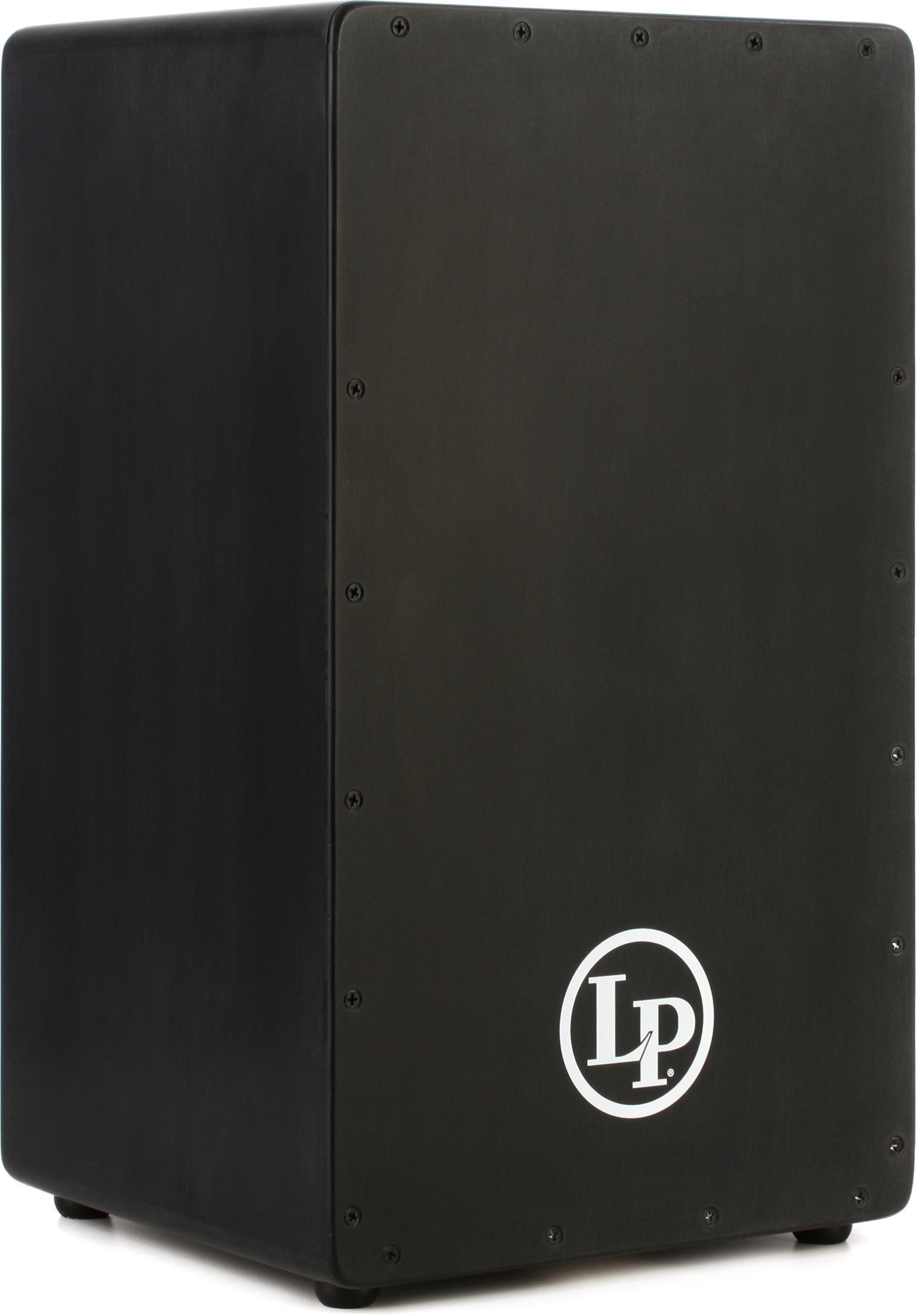 Latin Percussion Black Box Americana Cajon - Wire Snares | Sweetwater