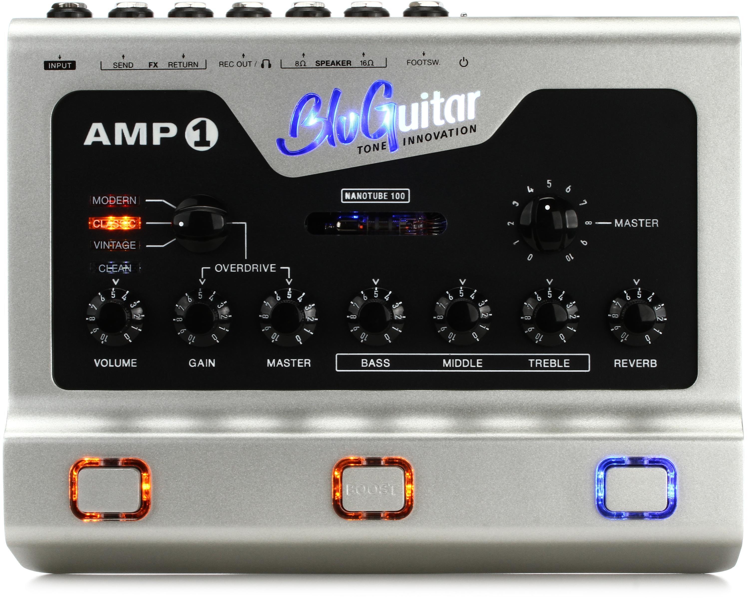 BluGuitar Amp1 Mercury Edition 100-watt Pedalboard Amp with Nanotube