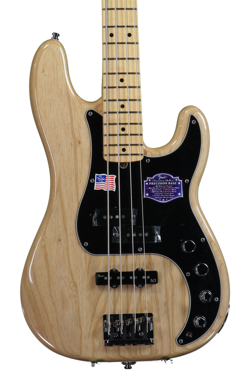 Fender American Deluxe Precision Bass - Natural