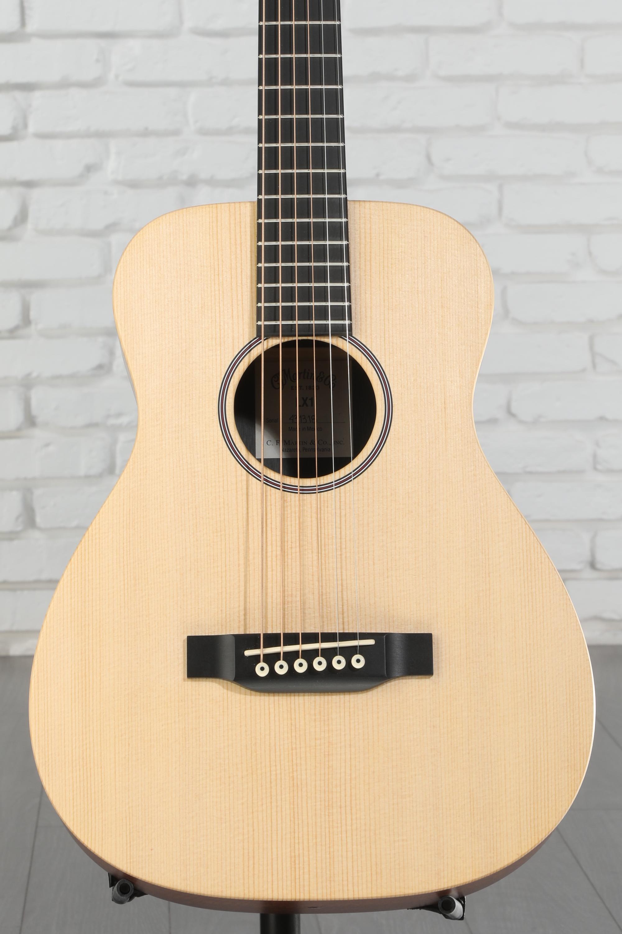 cyclone LX1 Little Martin Martin LX1 Little Martin Acoustic Guitar with Gig Bag -