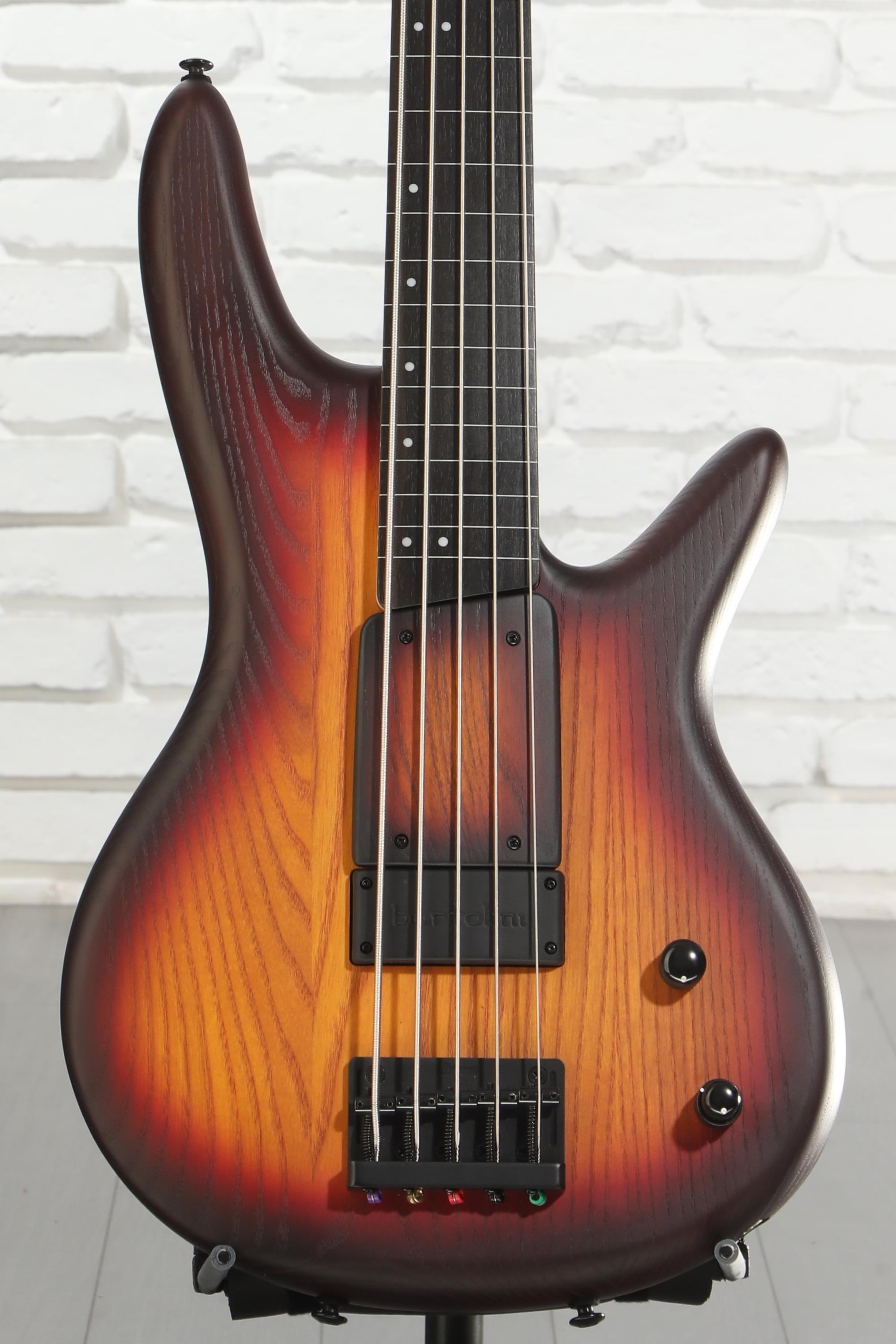 Ibanez Gary Willis Signature GWB205 Fretless Bass Guitar - Tequila