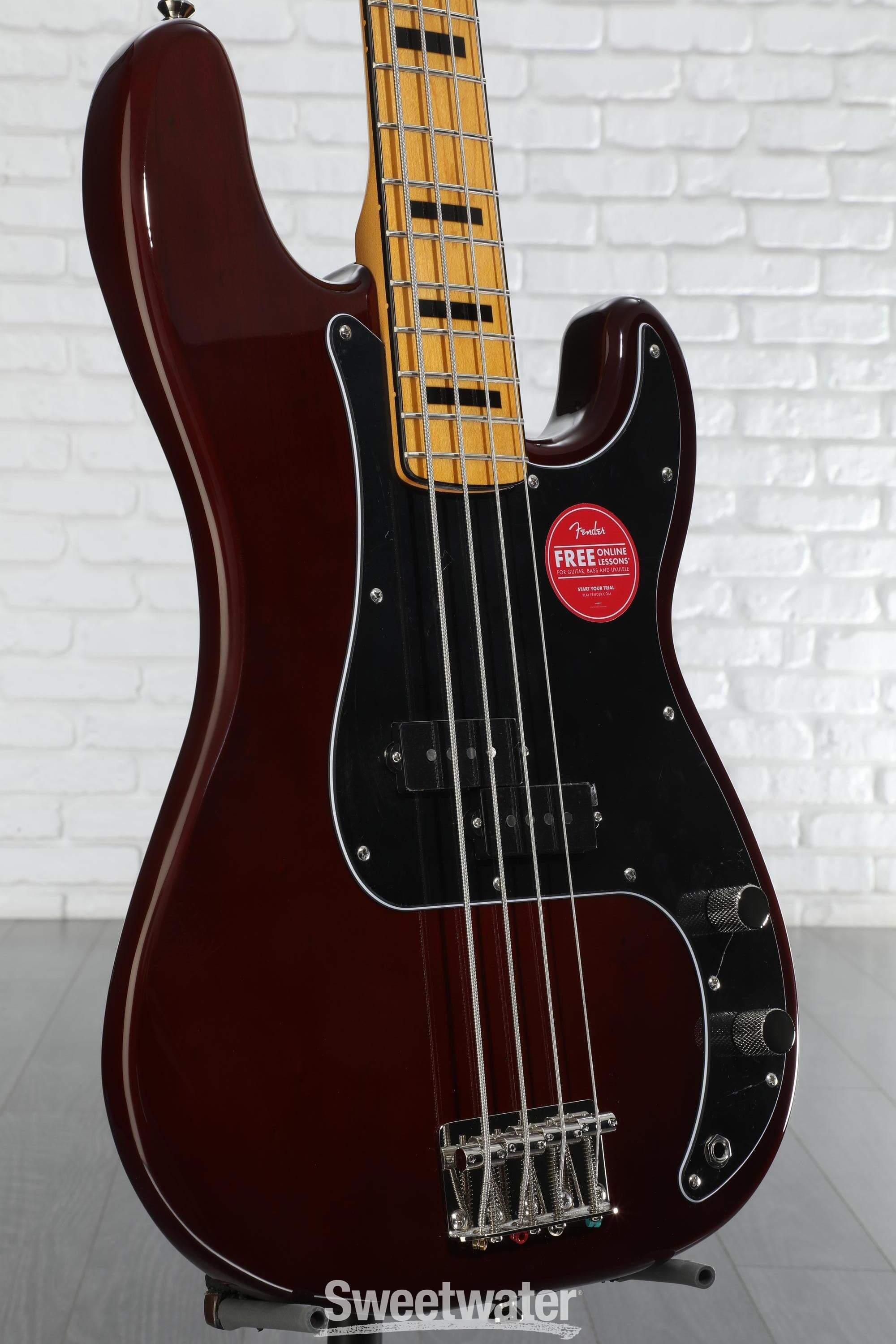 ベース Squier Precision Bass classic vibe 70 Squier Classic Vibe '70s Precision Bass Maple Fingerboard