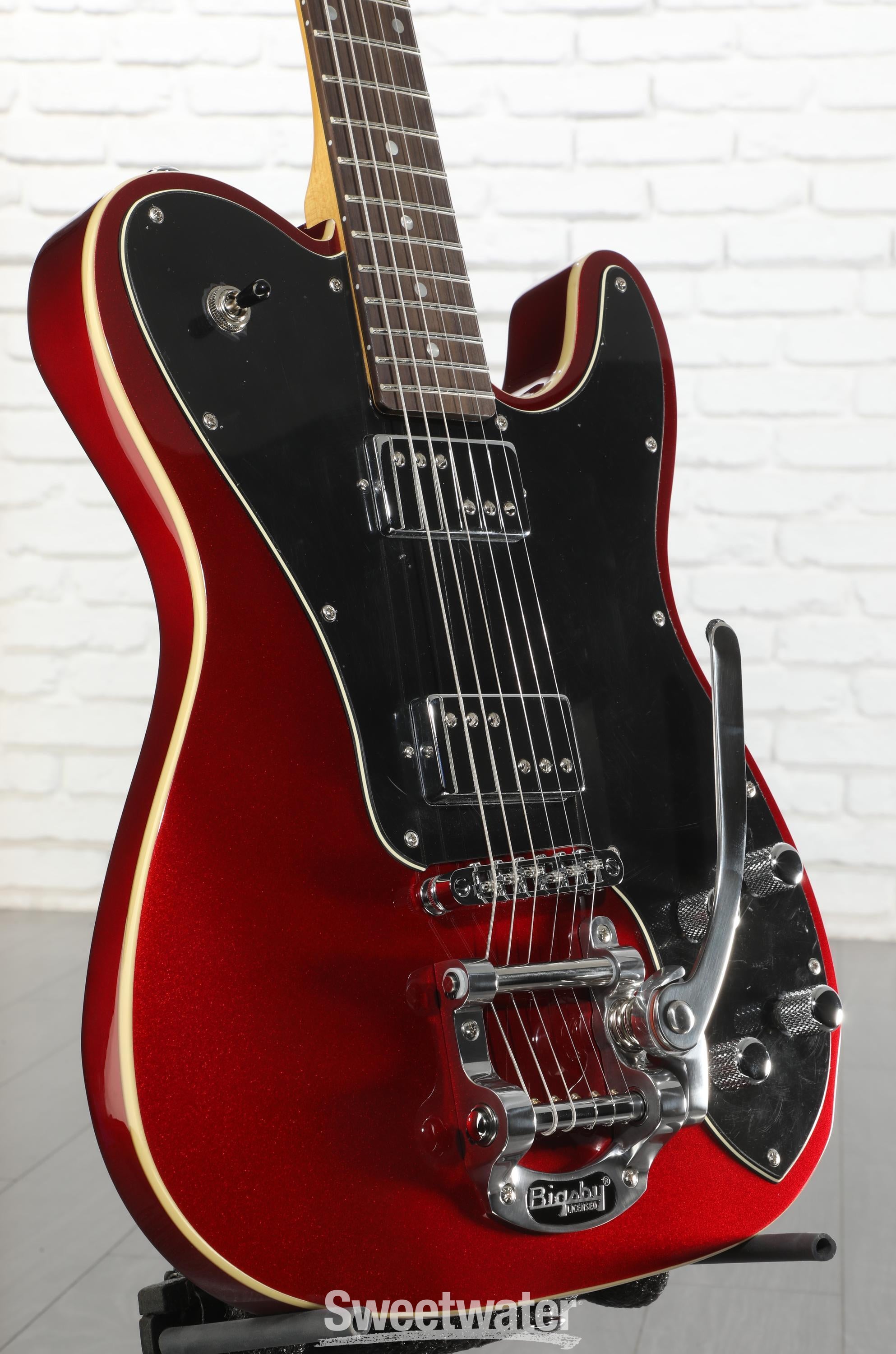 Schecter PT Fastback II B Electric Guitar - Metallic Red | Sweetwater